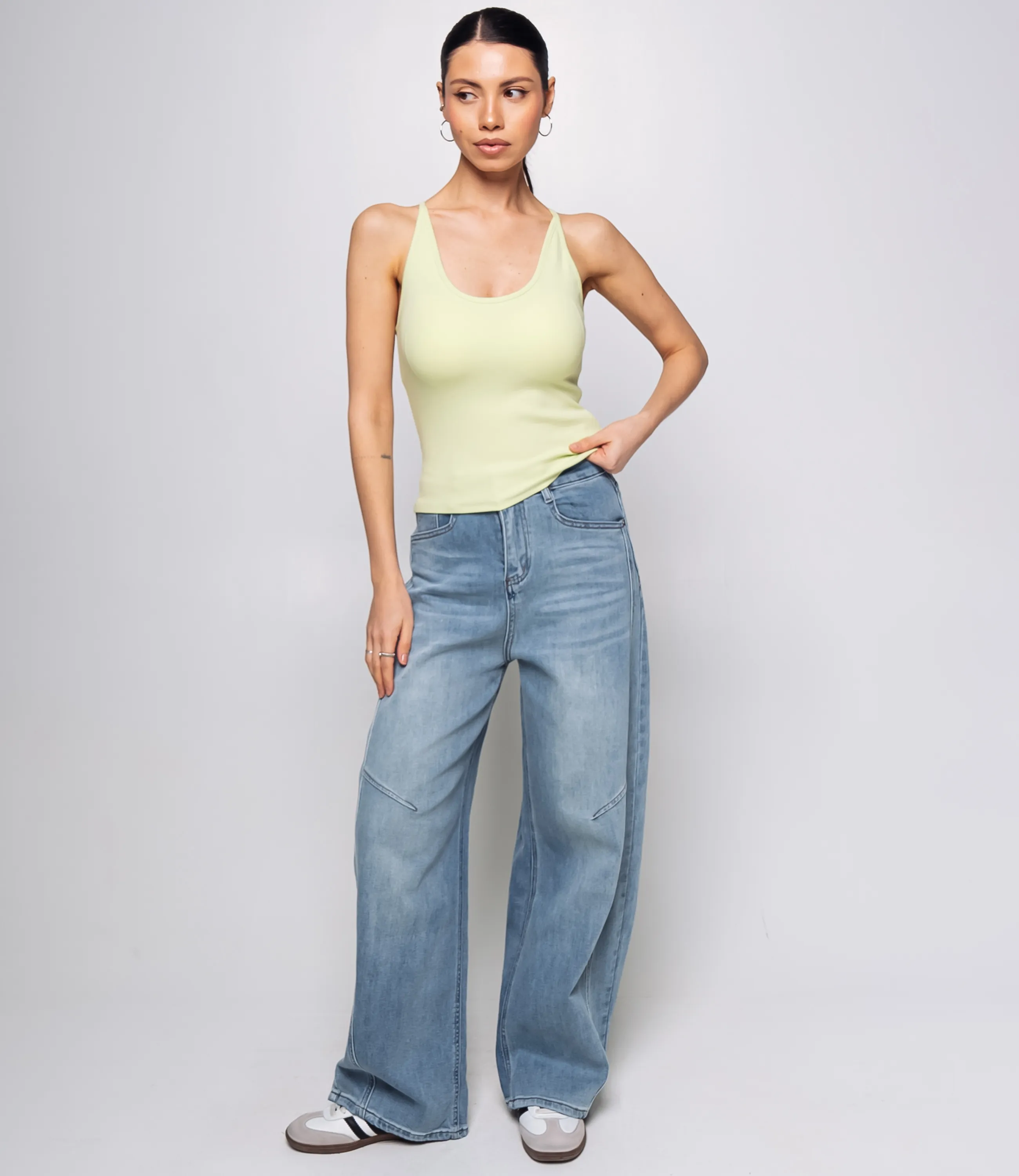 Топ #КТ319 (4), салатовый - фото 4