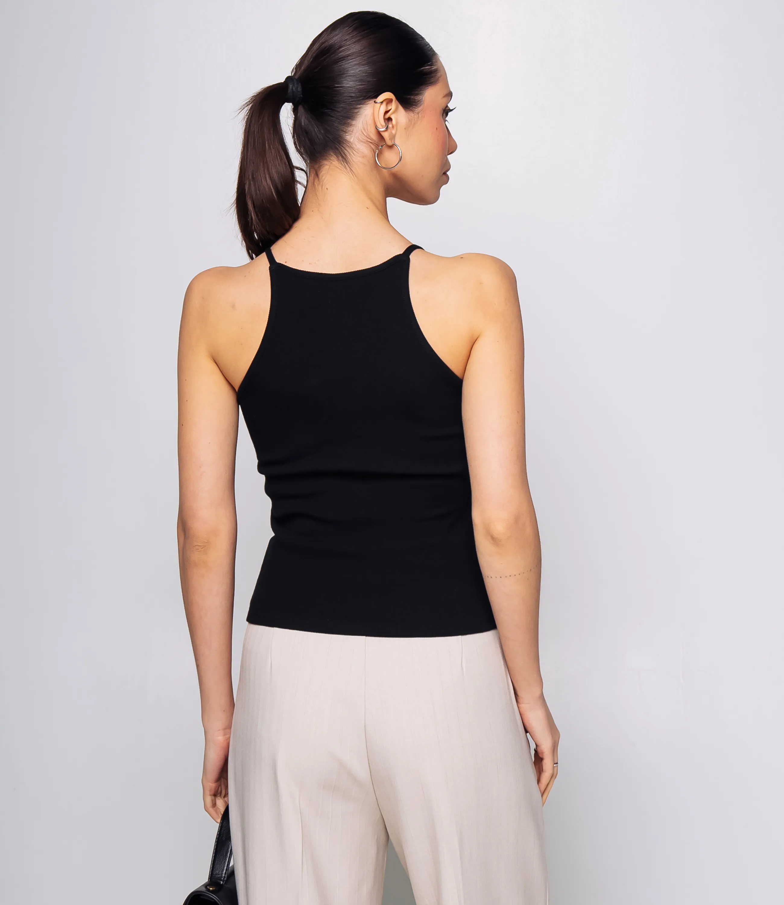 Топ #КТ319 (4), чёрный - фото 3