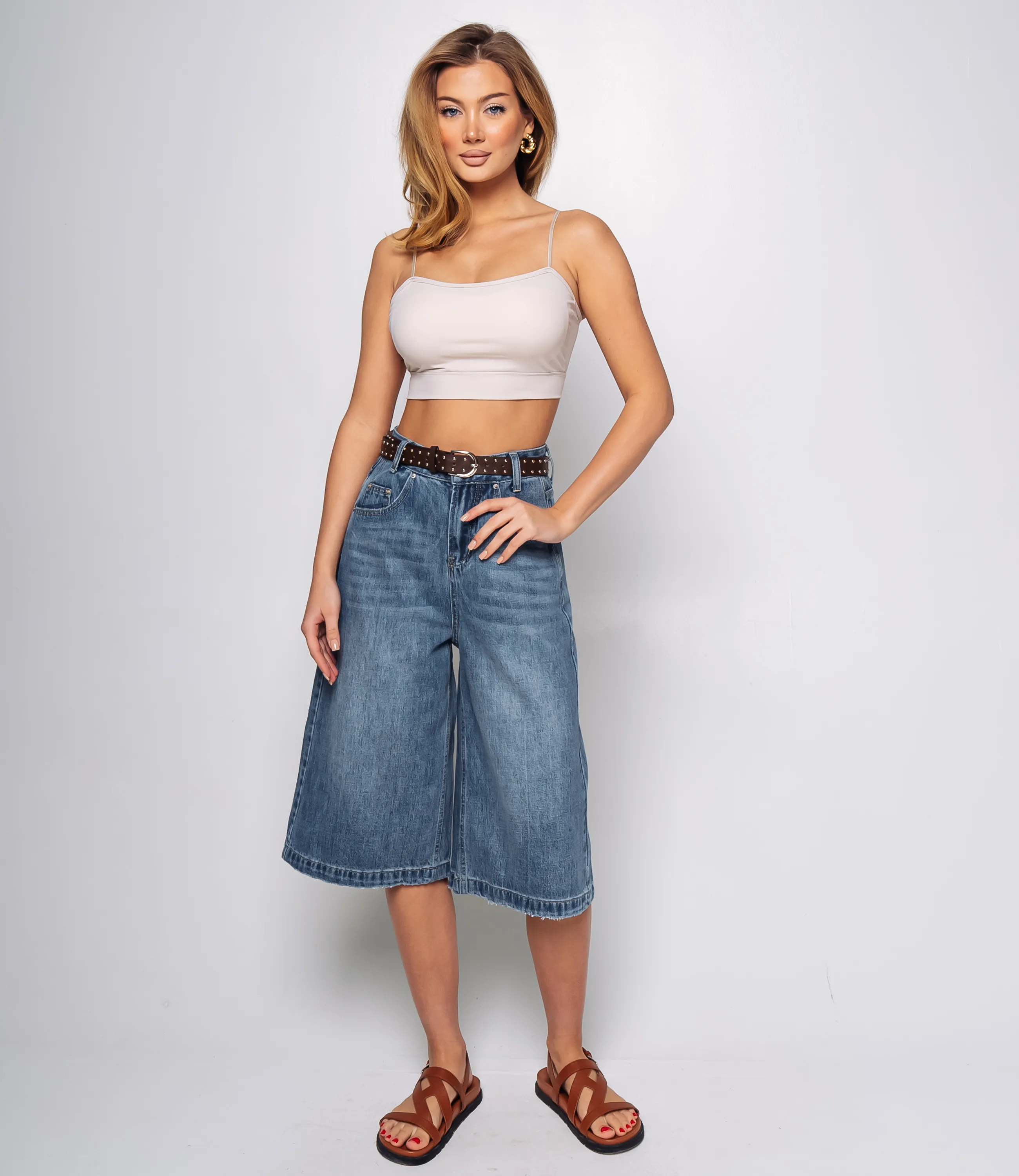 Топ #КТ287, светло-бежевый - фото 4