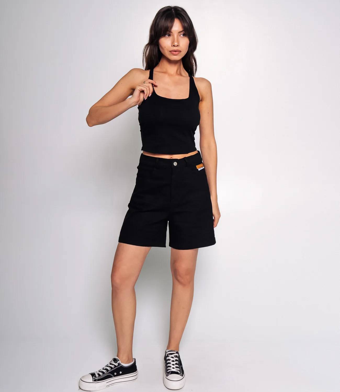 Топ #КТ1039, чёрный - фото 4