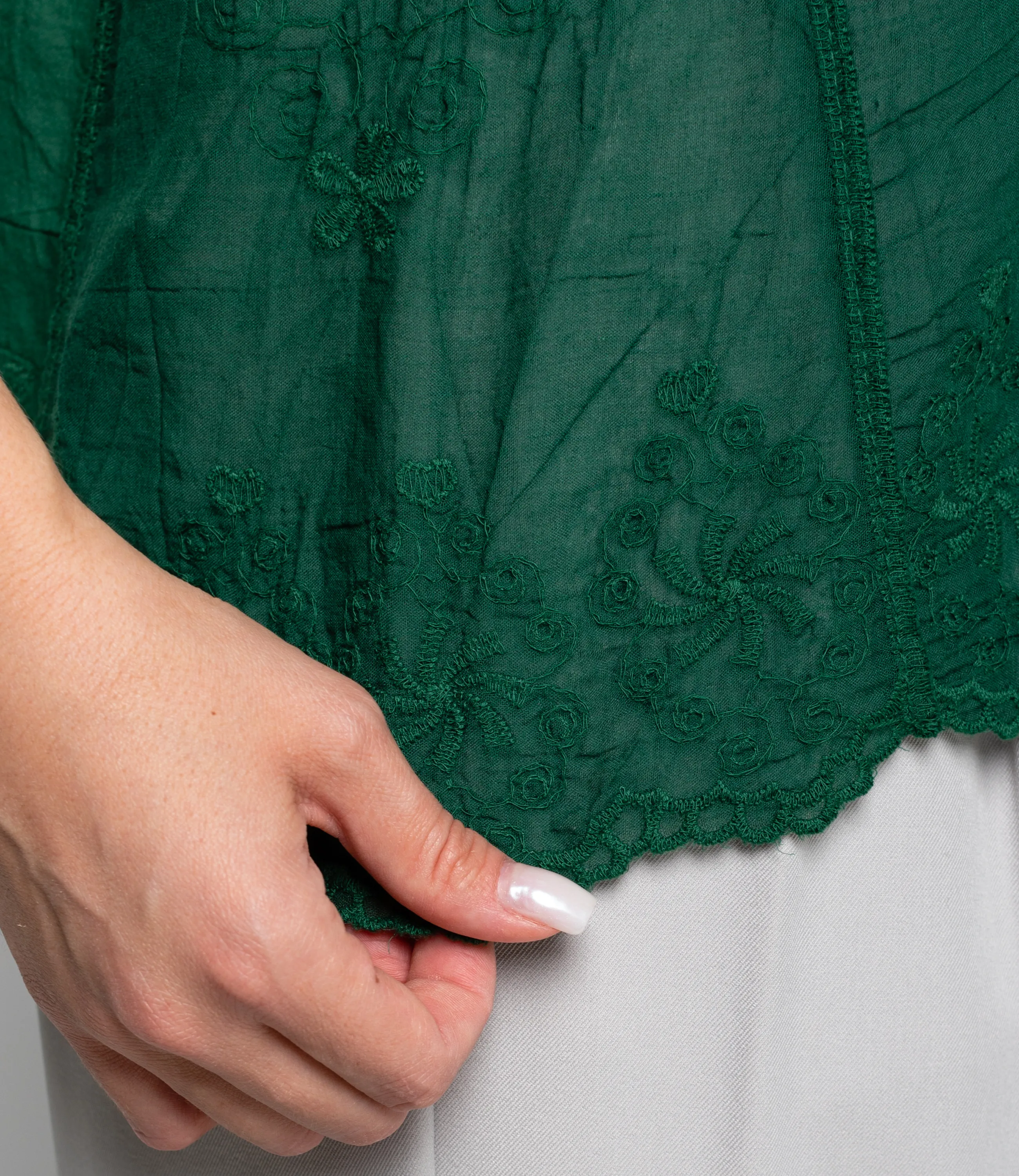 Топ #КТ005 (3), изумрудный - фото 5