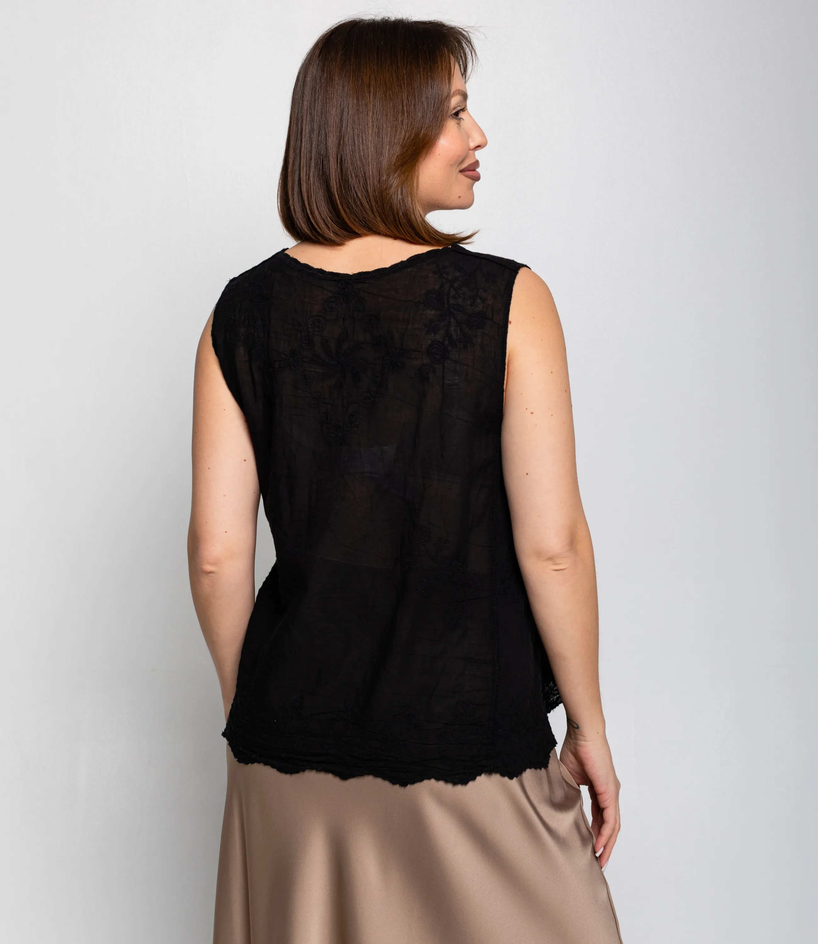 Топ #КТ005 (3), чёрный - фото 3