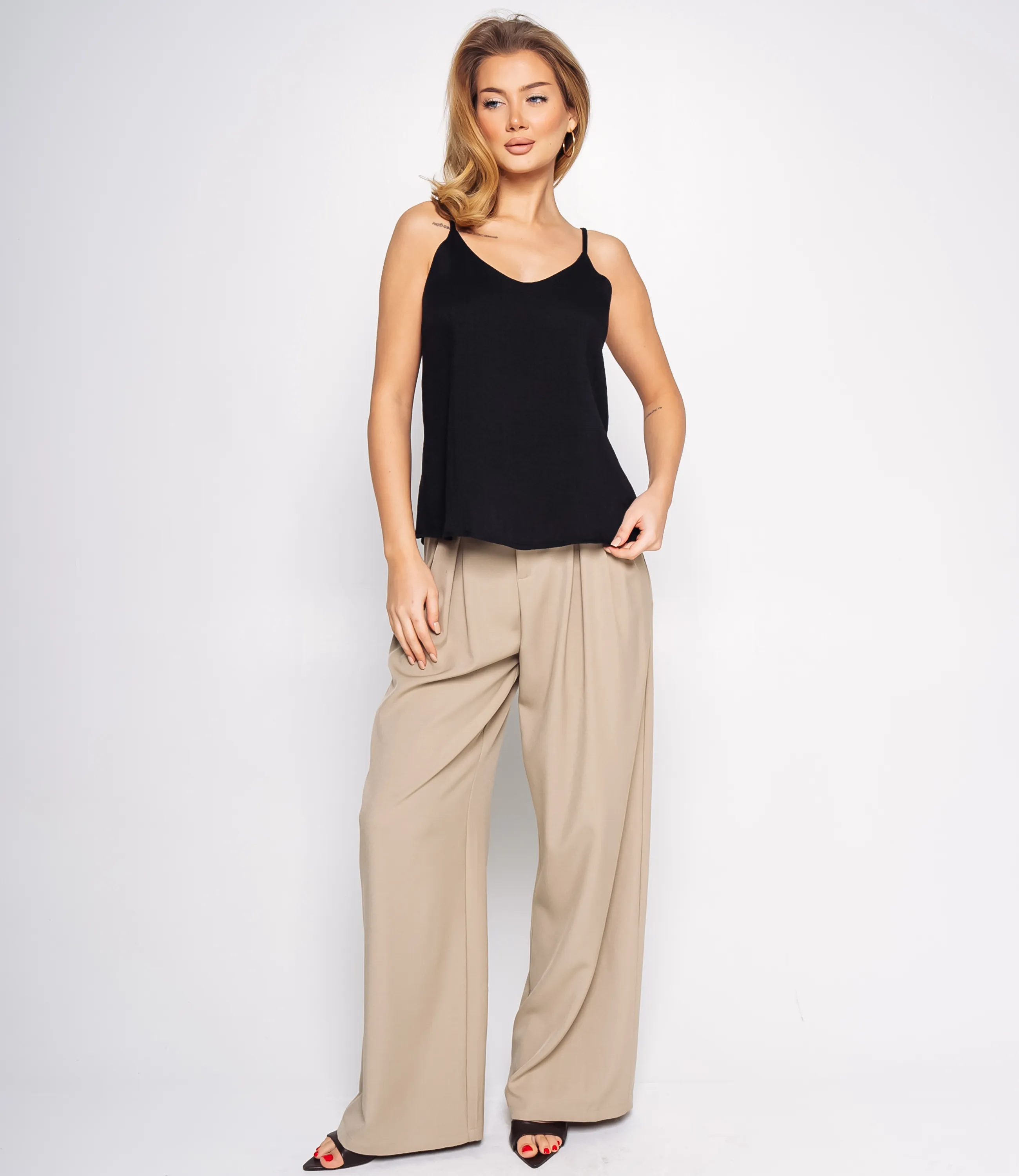 Топ #КТ001 (15)-1, чёрный - фото 4