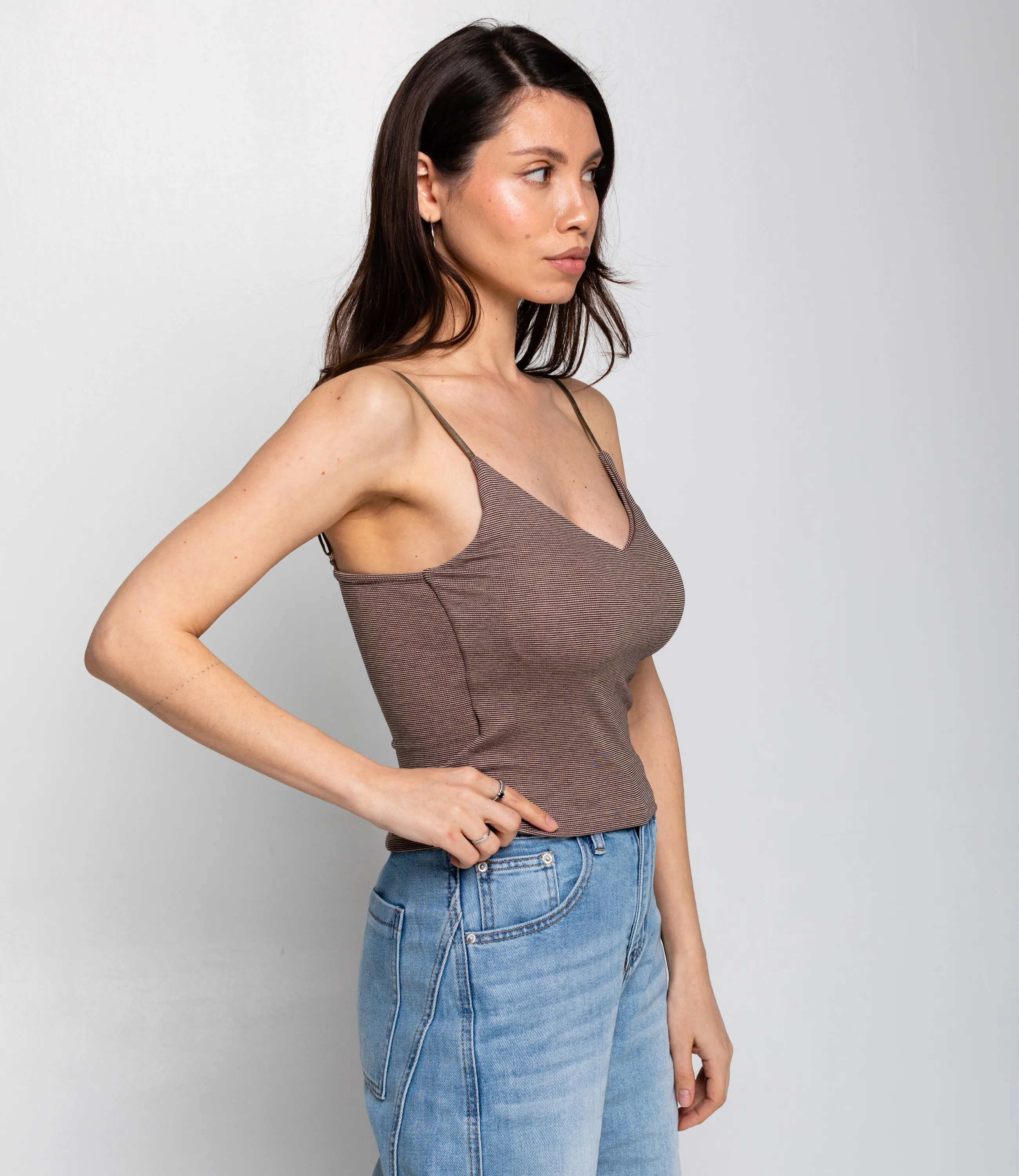 Топ #КТ68019, капучино - фото 2