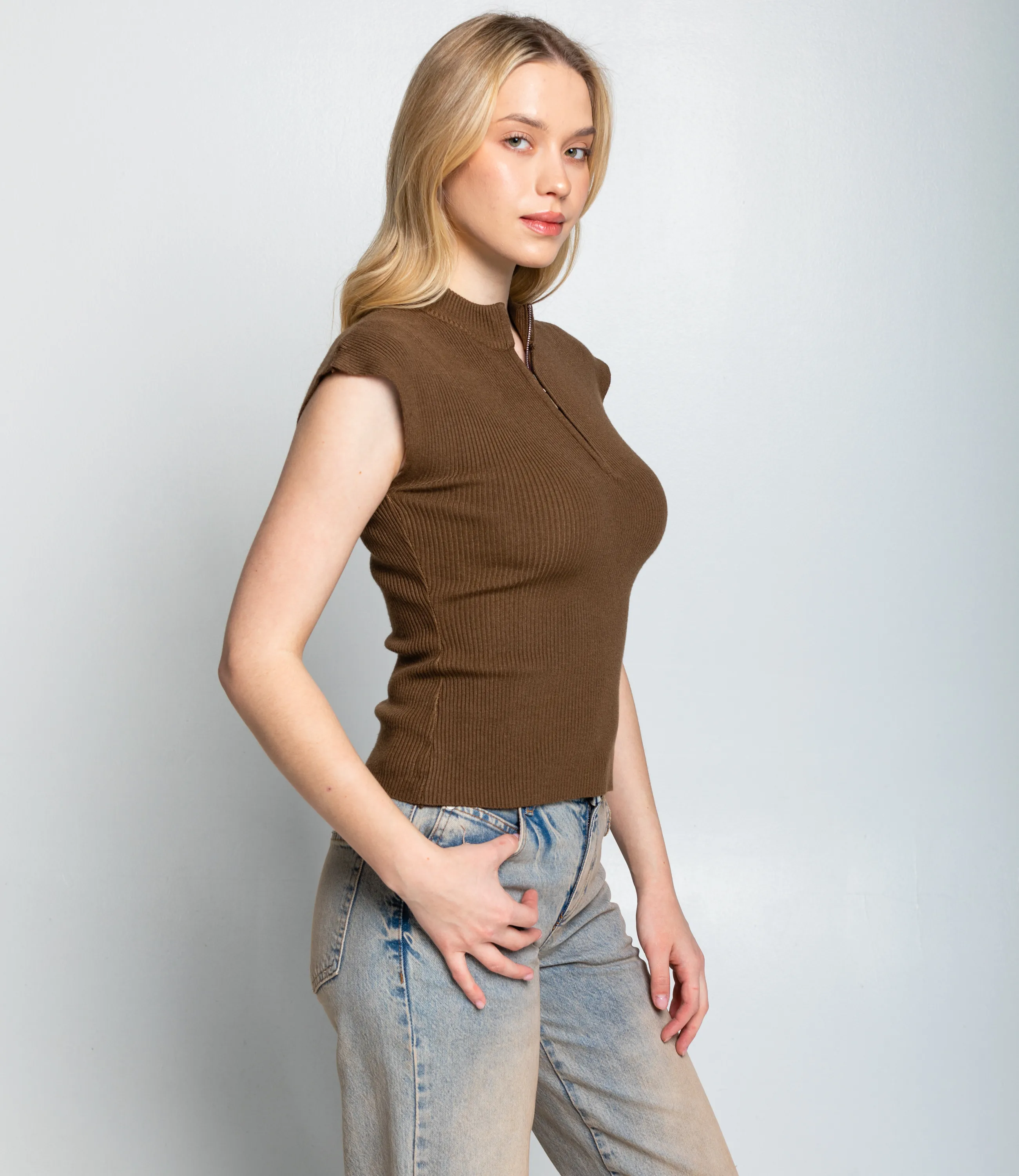 Футболка #КТ082 (1), шоколадный - фото 2