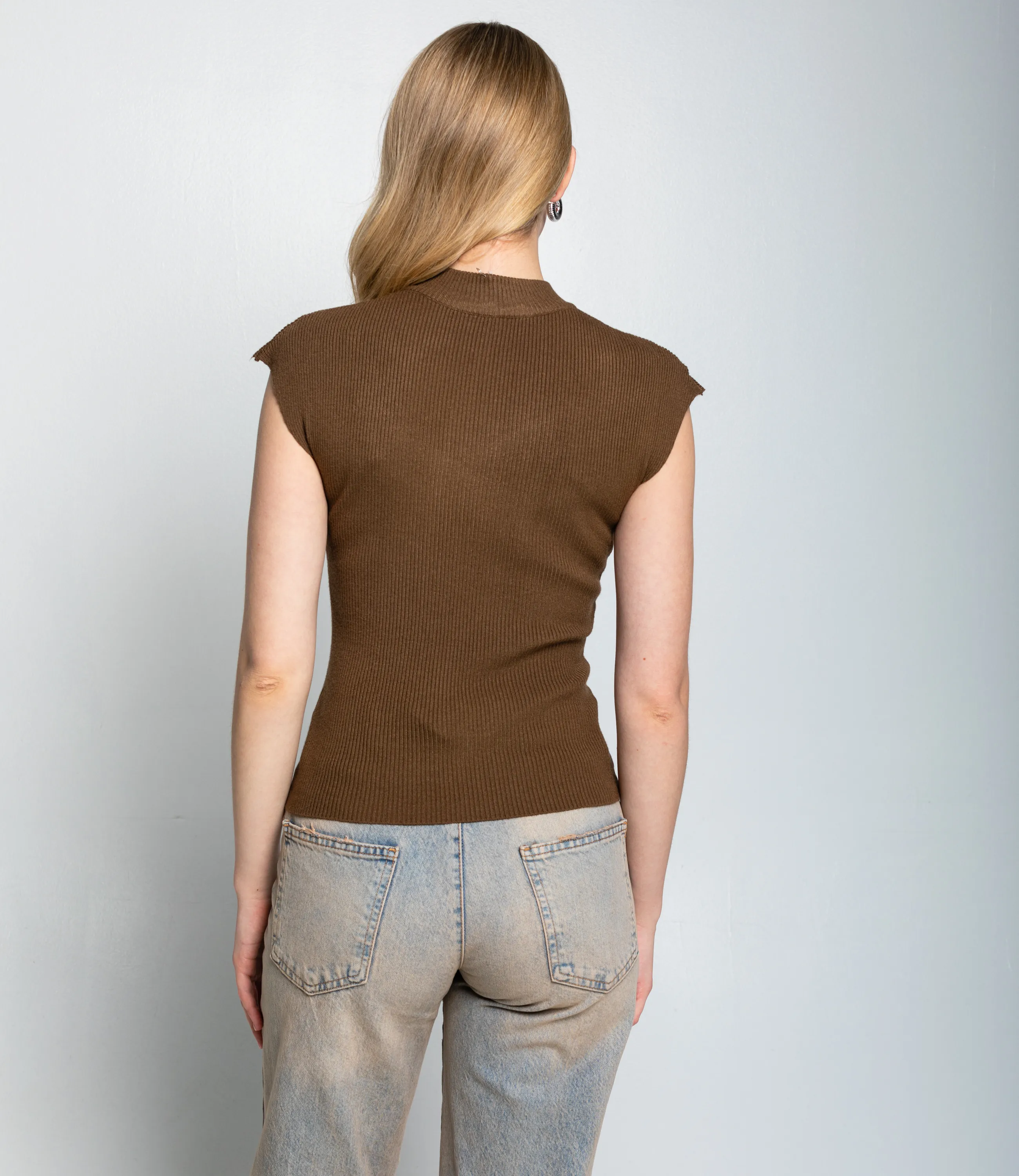 Футболка #КТ082 (1), шоколадный - фото 3