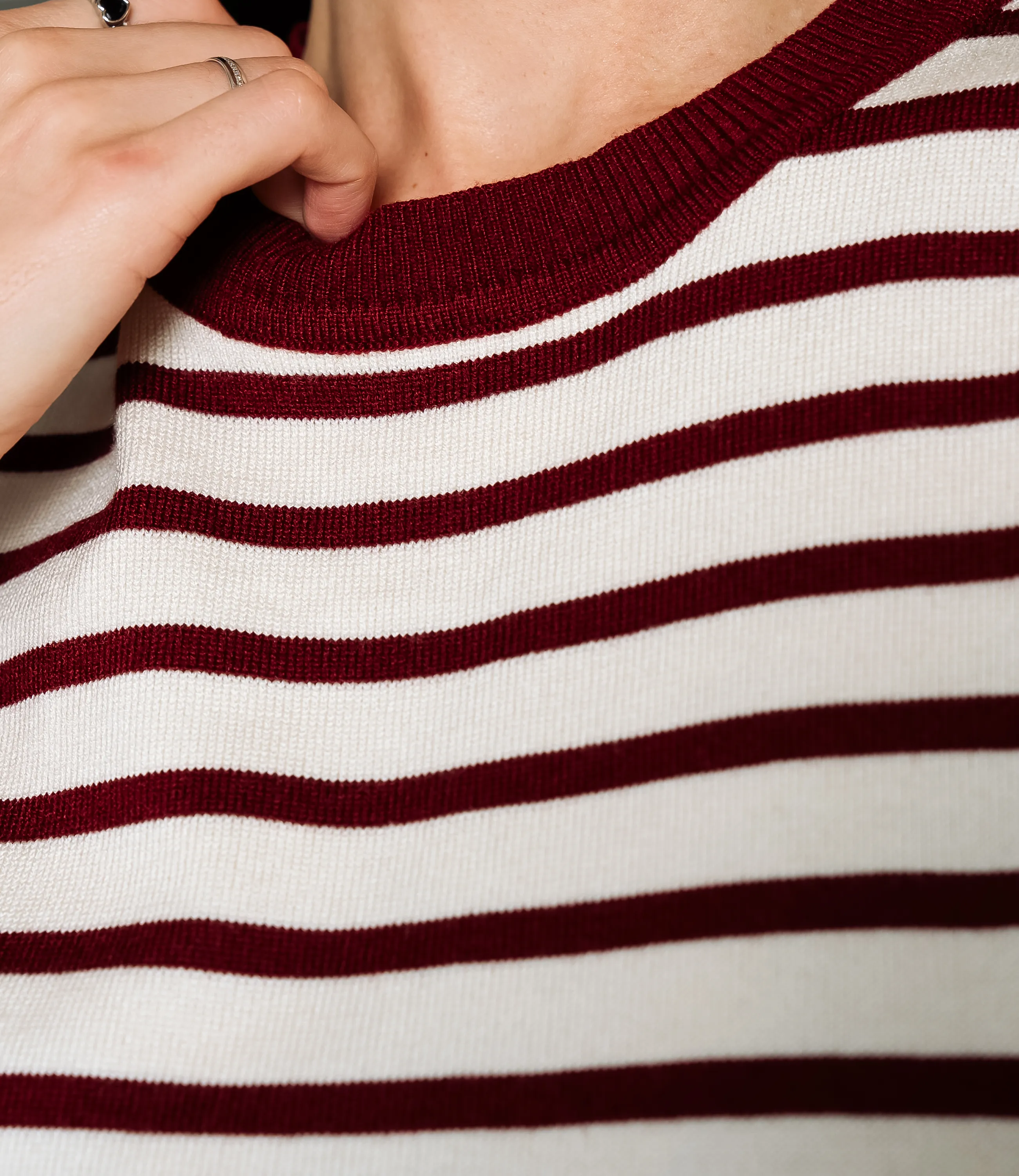 Топ #КТ113 (3), бордовый - фото 5