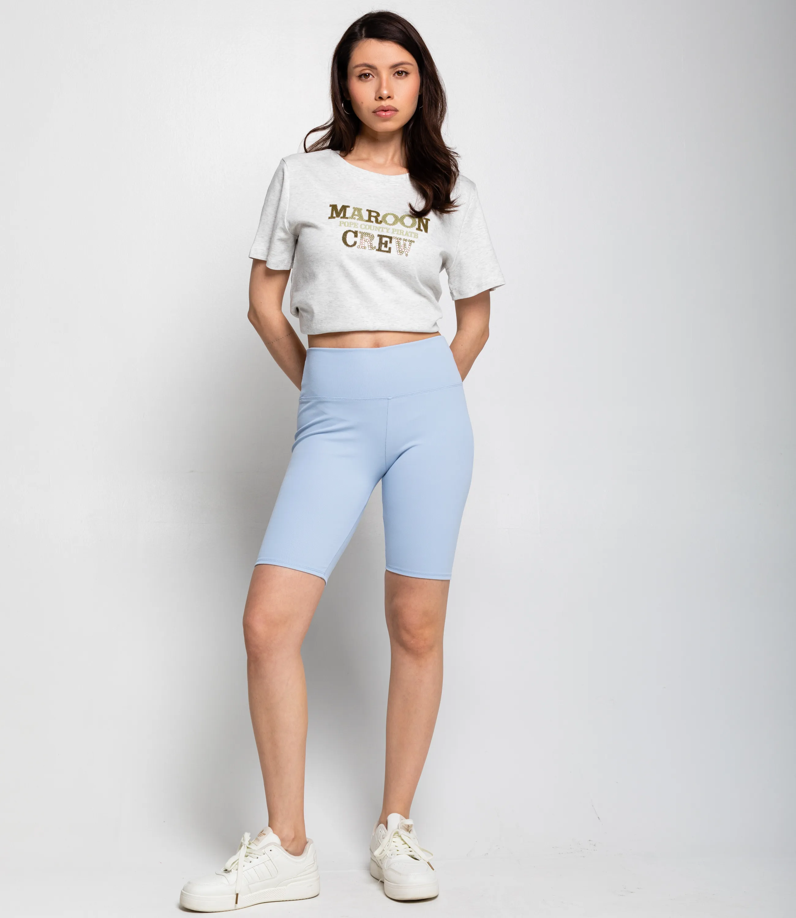 Велосипедки #КТ2675 (2), голубой - фото 1