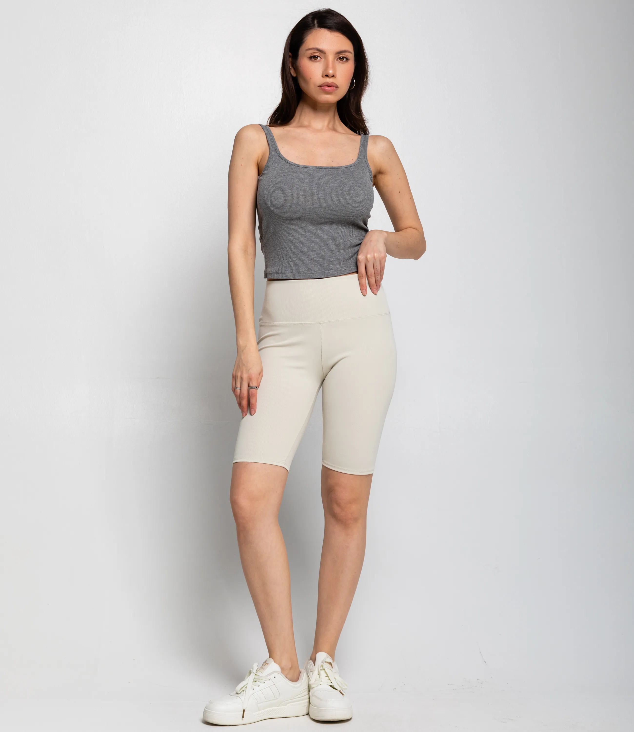 Велосипедки #КТ2675 (2), светло-бежевый - фото 1