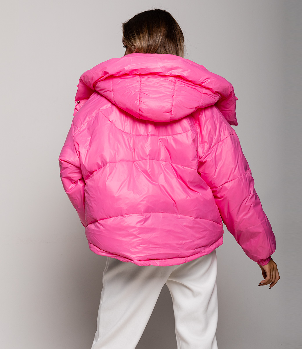 Куртка #КТ8189, розовый - фото 4