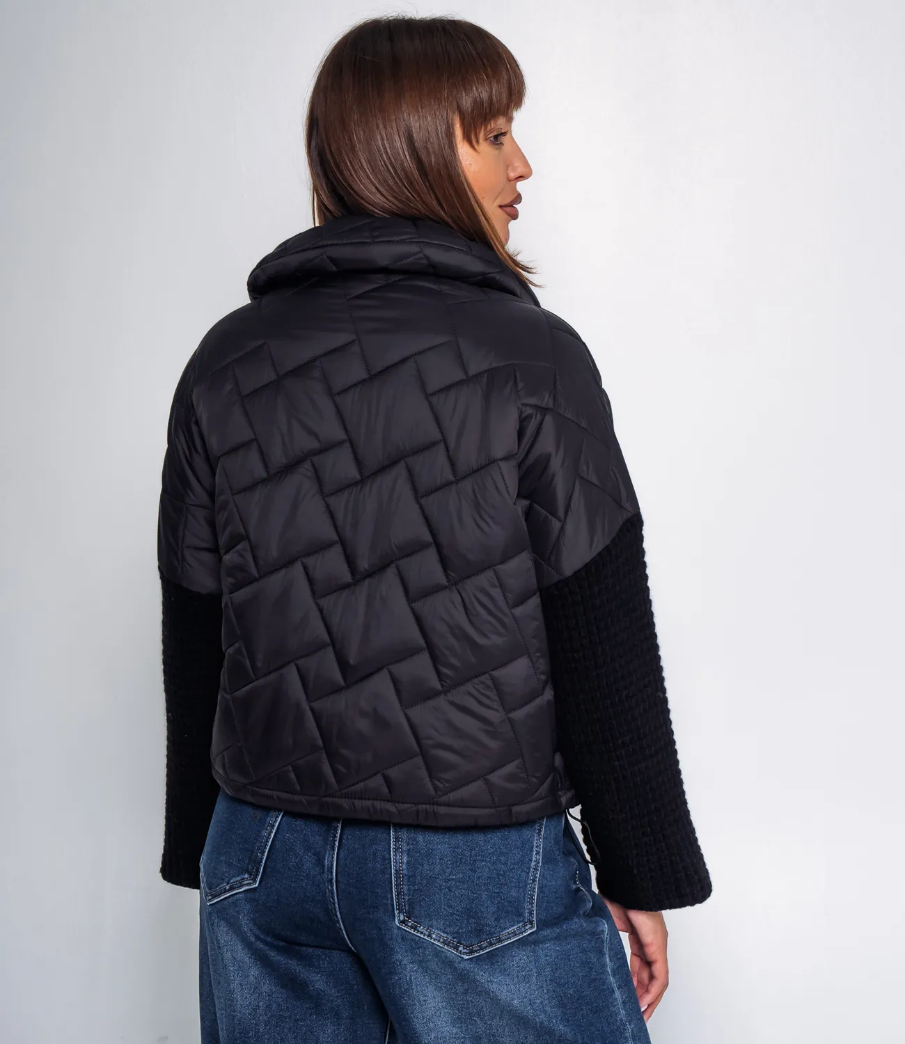 Куртка #КТ58816, чёрный - фото 3