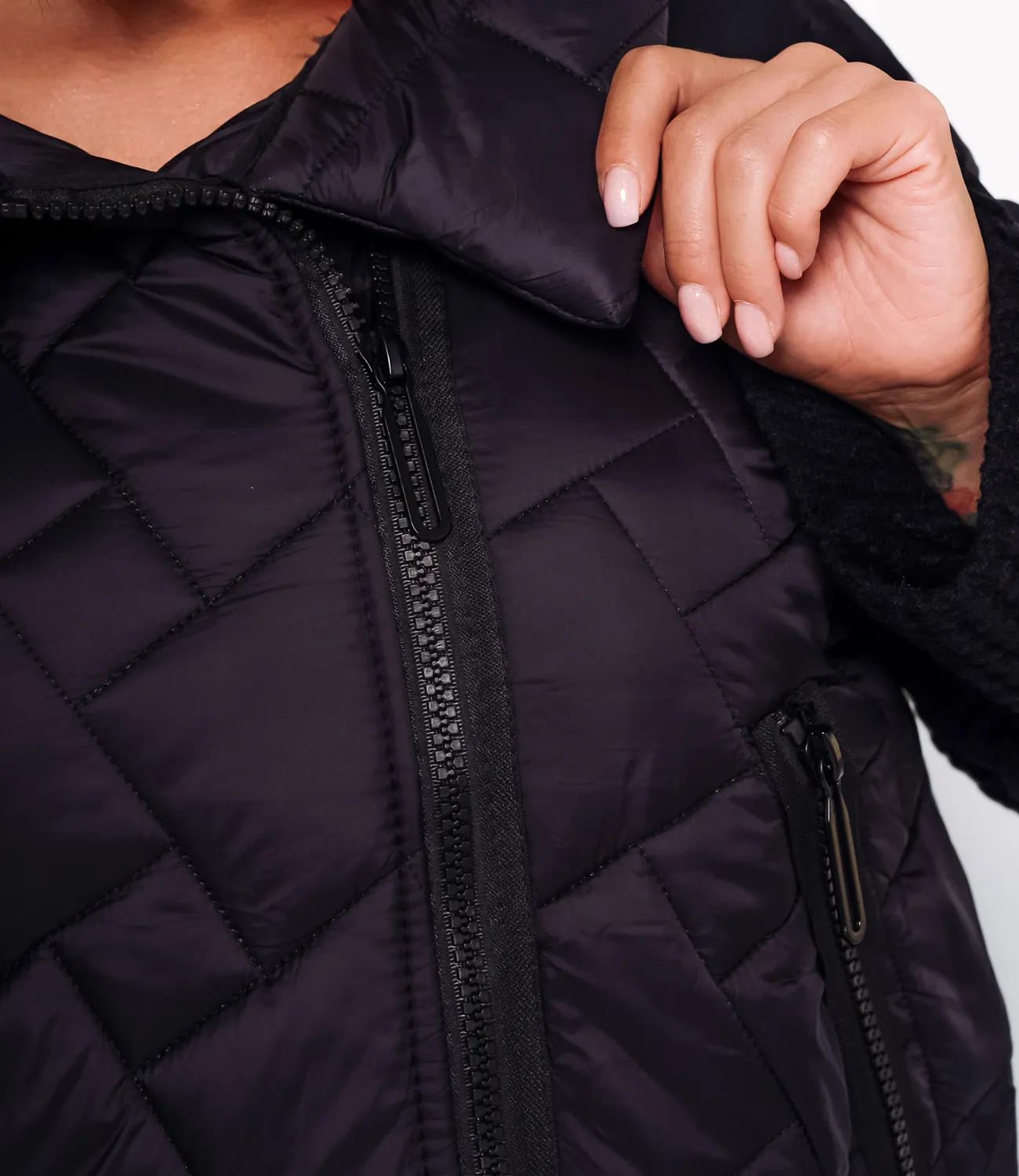 Куртка #КТ58816, чёрный - фото 5