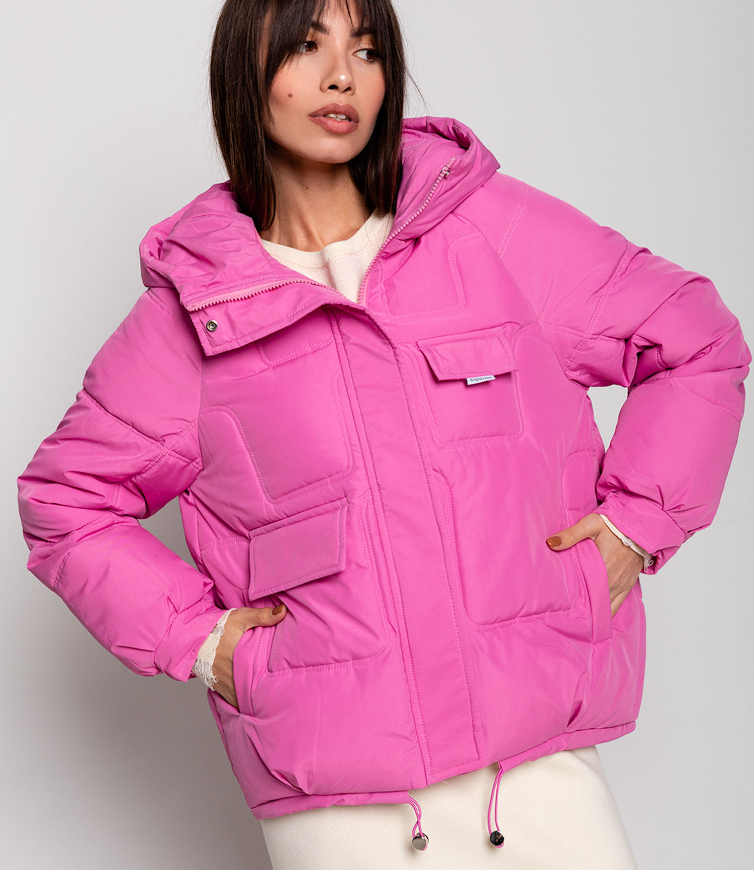 Куртка #КТ015 (1), розовый - фото 5