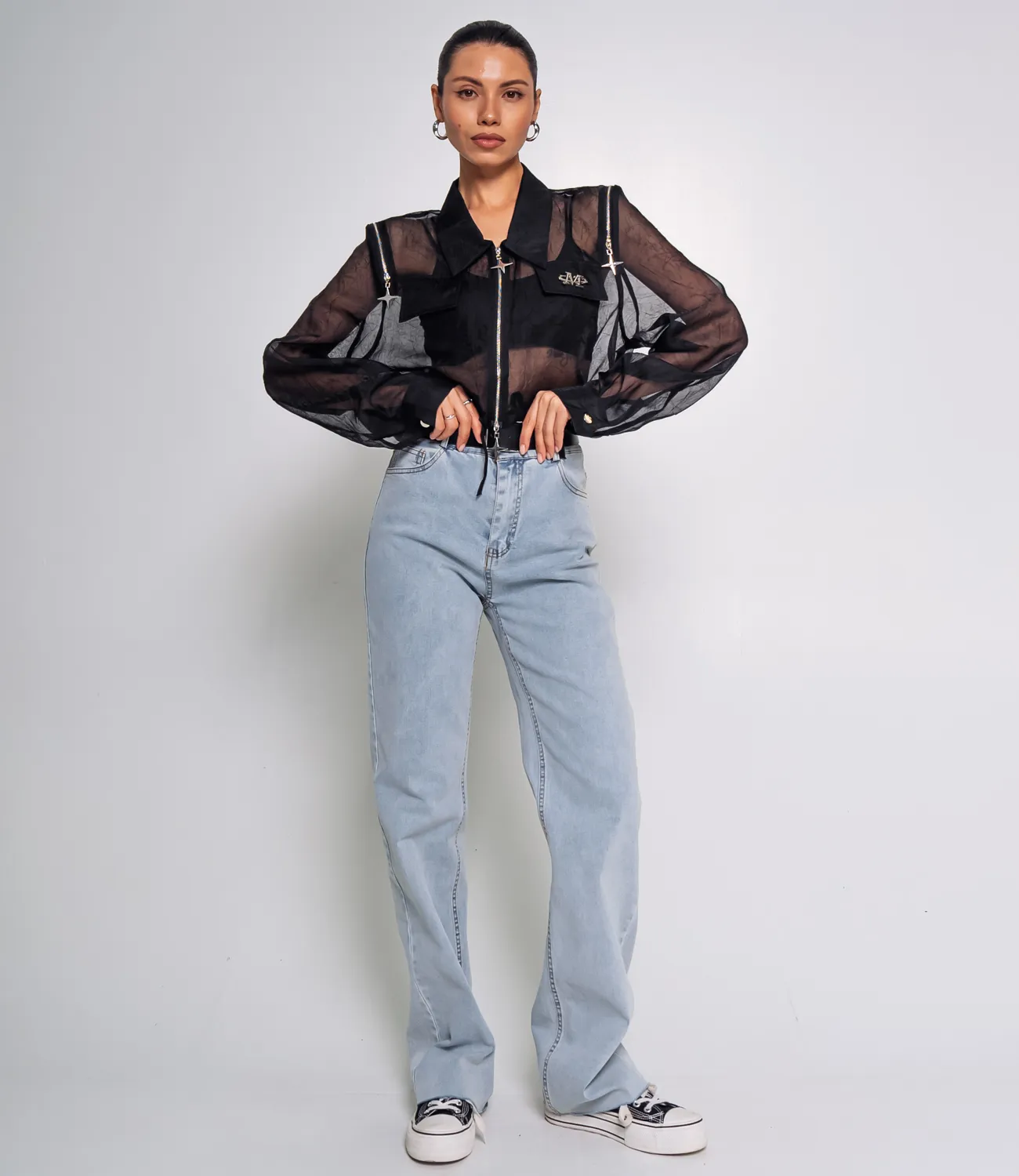 Ветровка #КТ1293, чёрный - фото 4