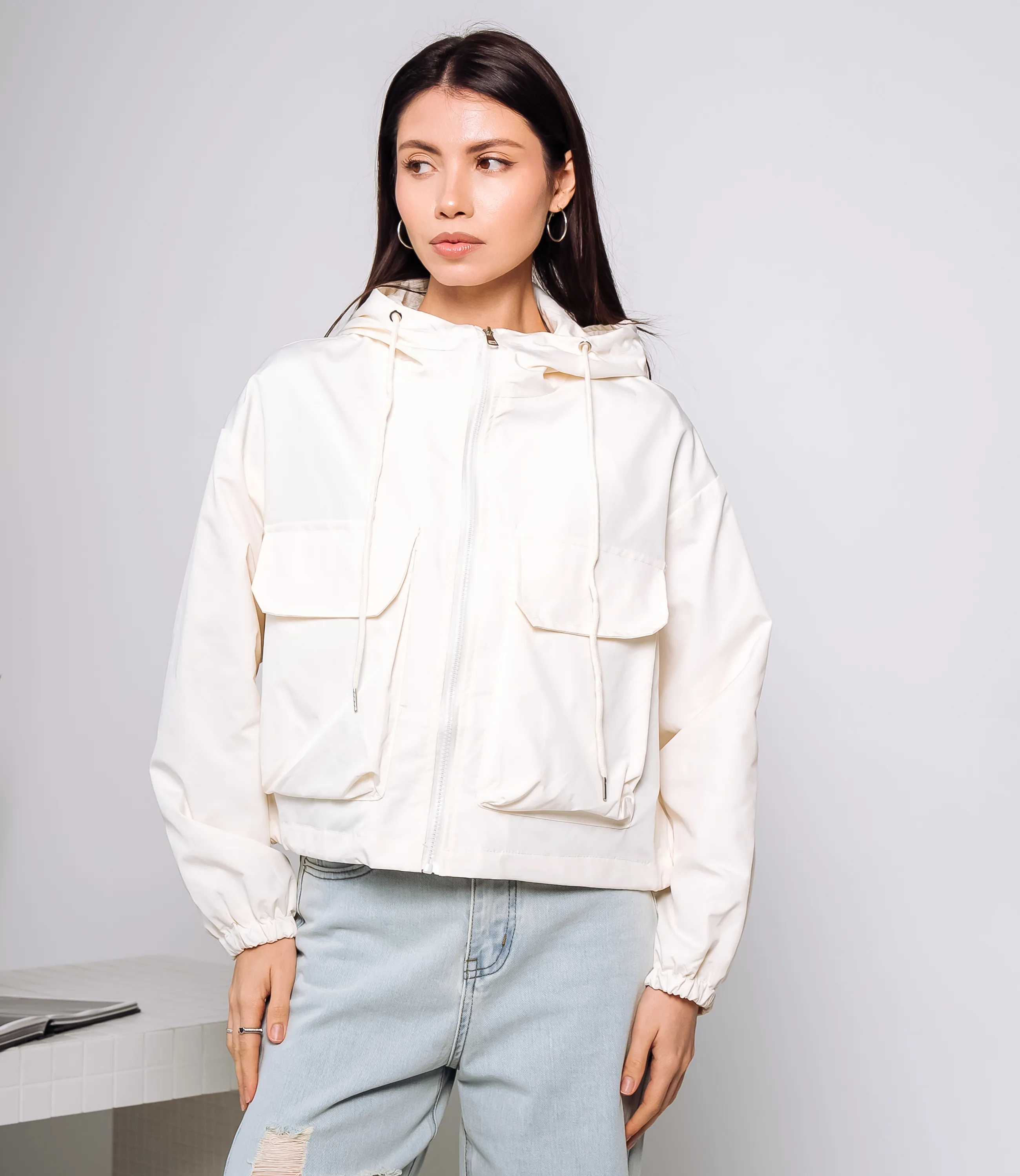 Ветровка #КТ509 (7)-1, кремовый - фото 1