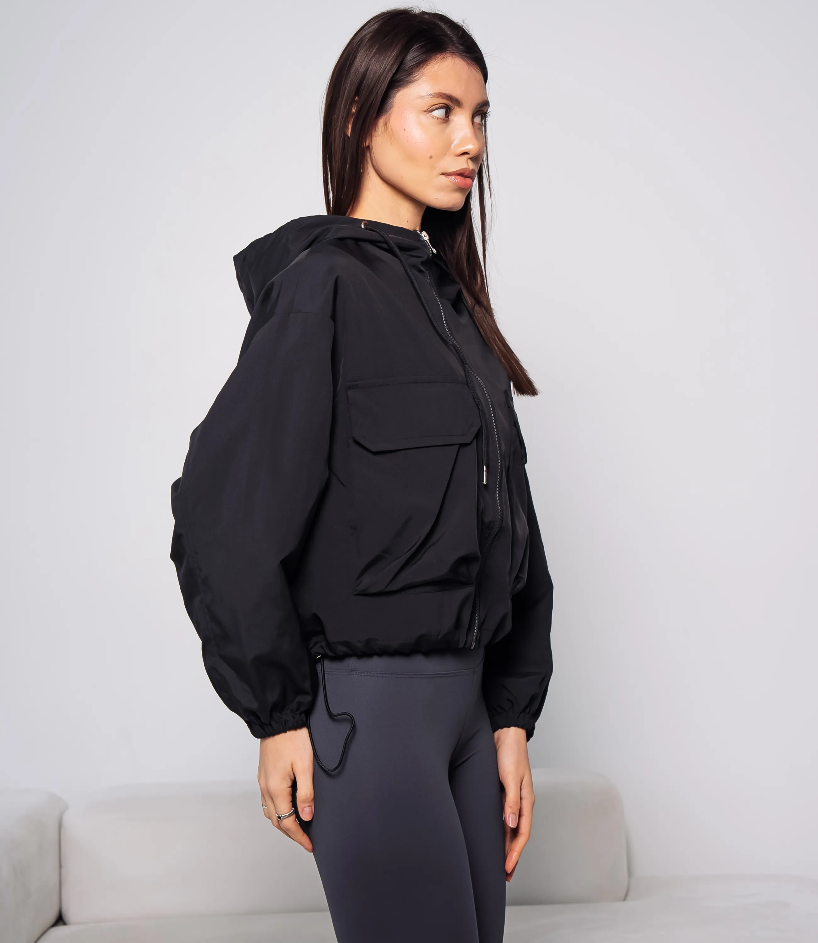 Ветровка #КТ509 (7)-1, чёрный - фото 2