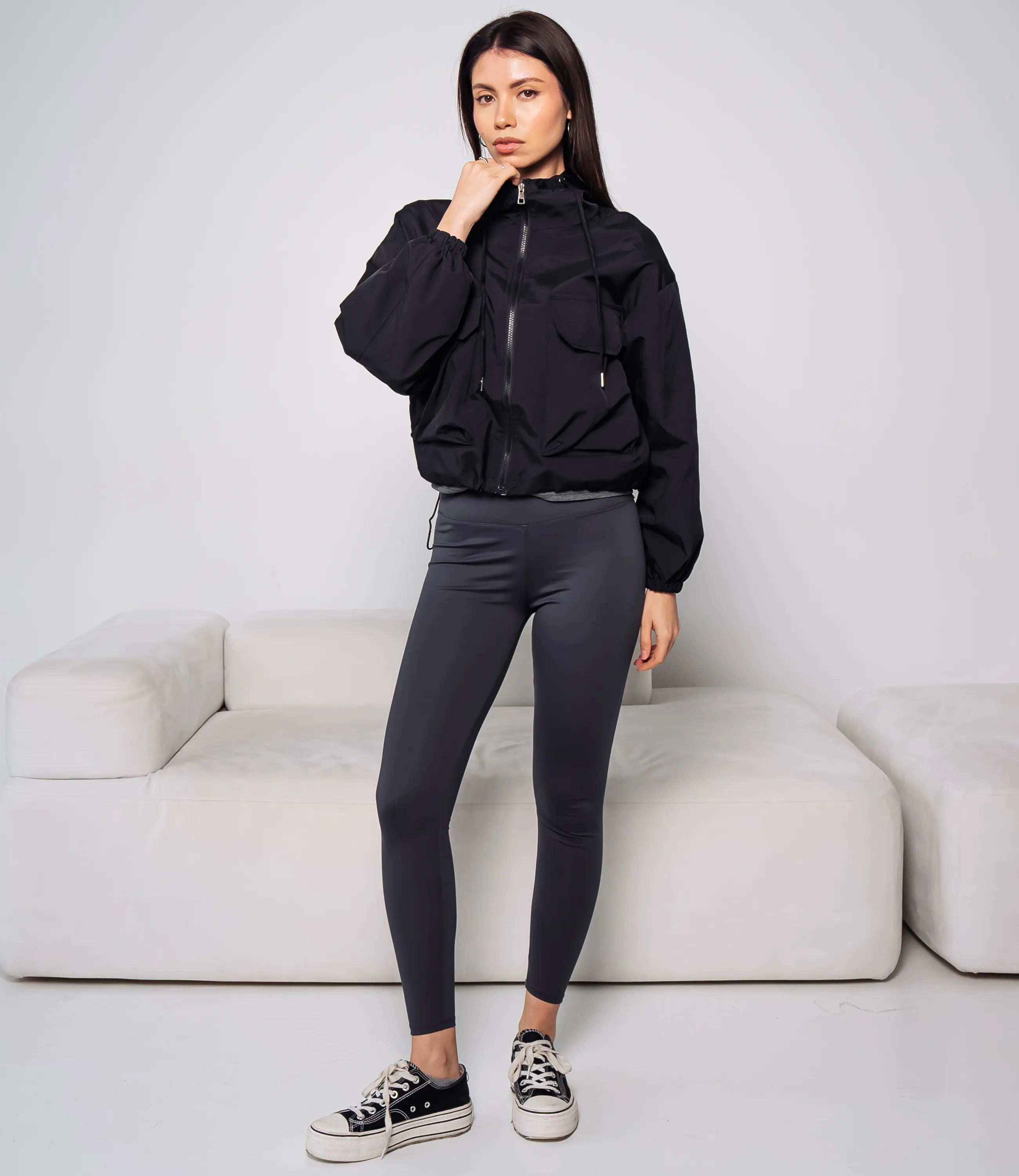 Ветровка #КТ509 (7)-1, чёрный - фото 4