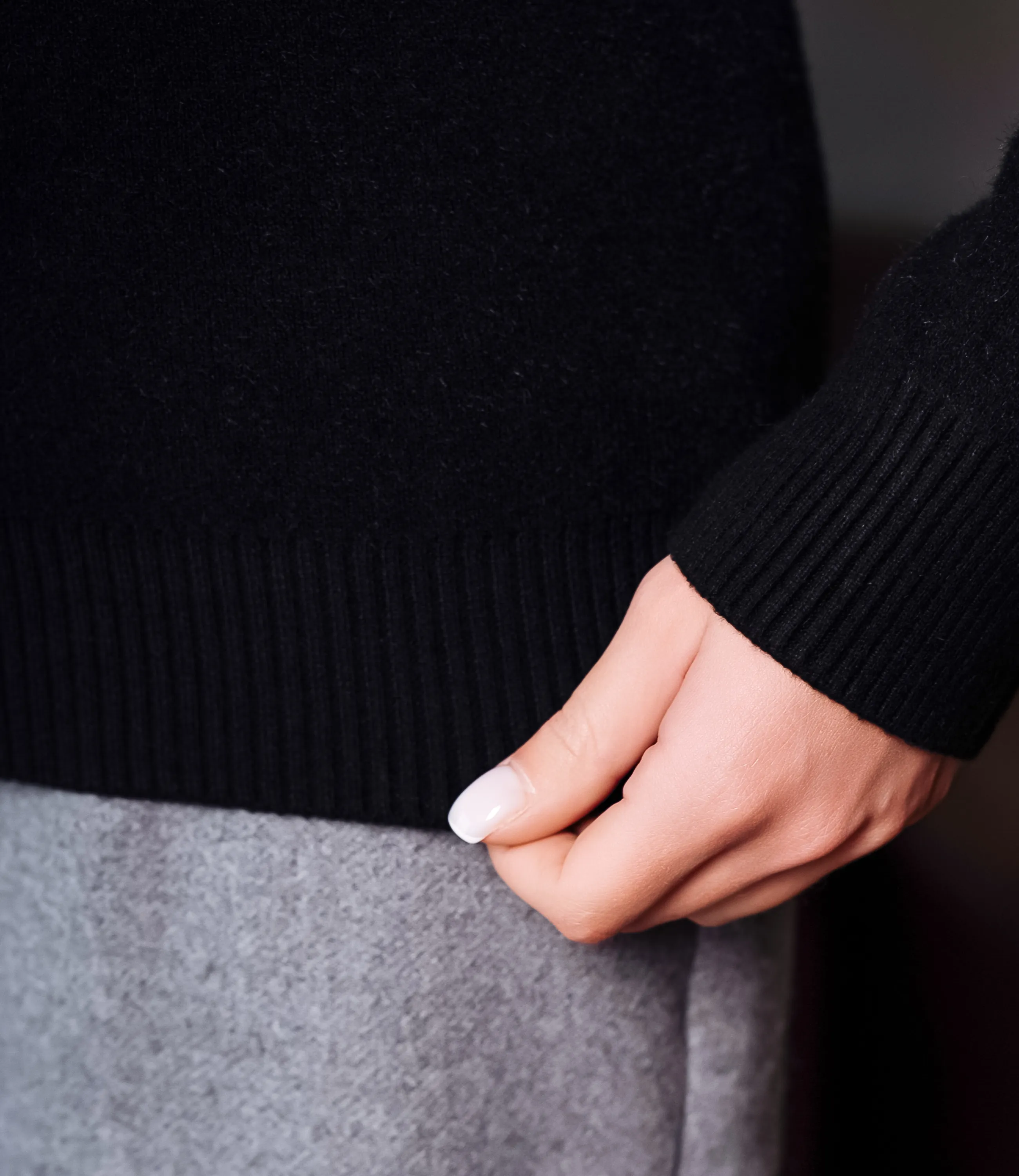 Водолазка #КТ881 (7), чёрный  - фото 5