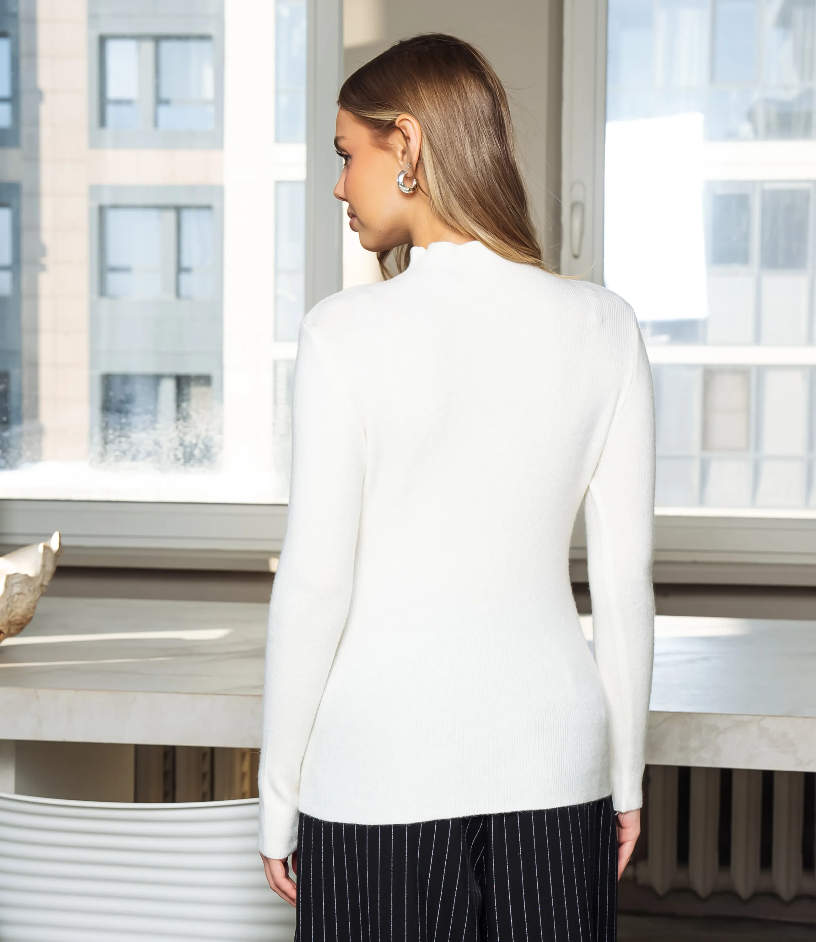 Водолазка #КТ801 (16), кремовый - фото 3