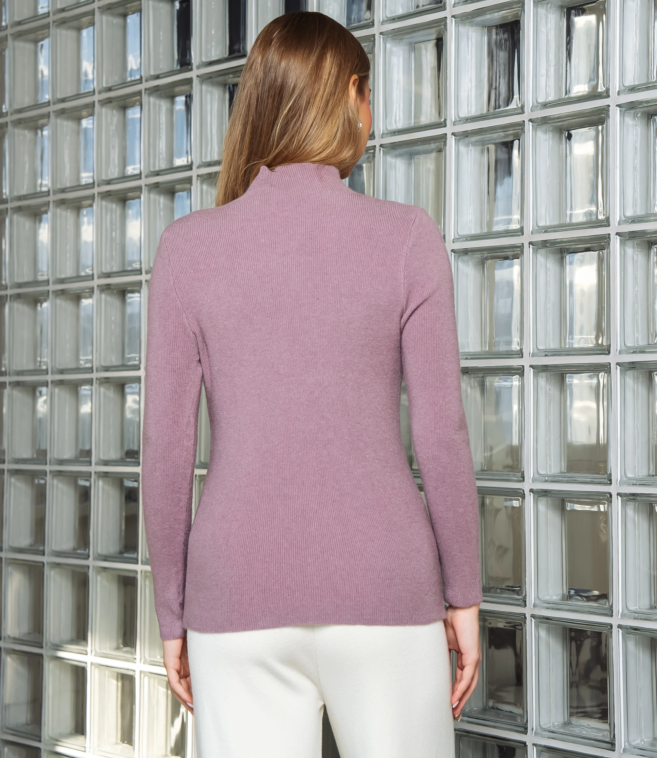 Водолазка #КТ801 (16), лиловый - фото 3