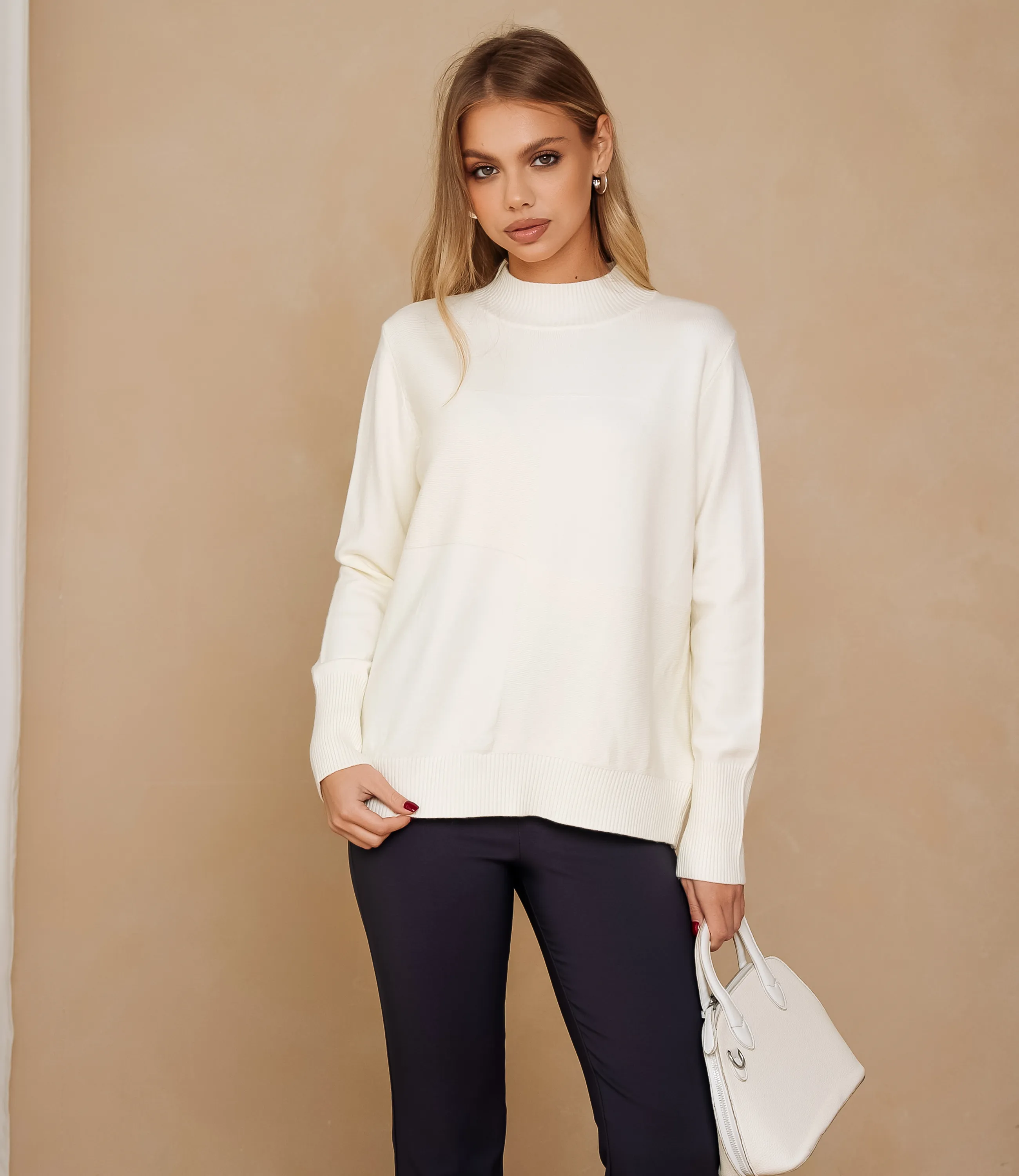 Водолазка #КТ7009 (1), кремовый - фото 1