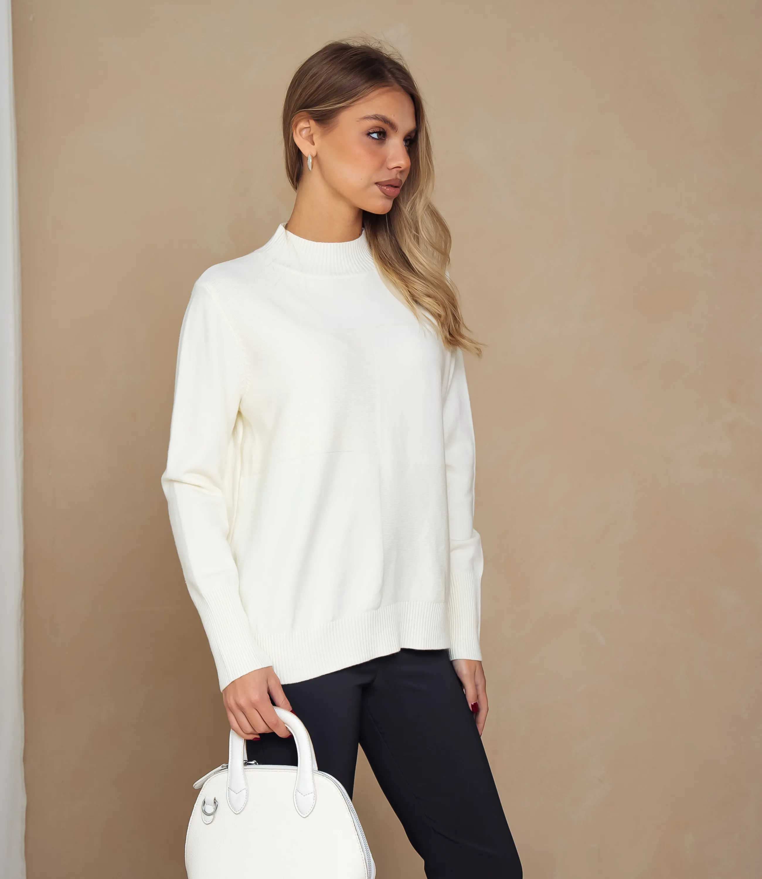 Водолазка #КТ7009 (1), кремовый - фото 2