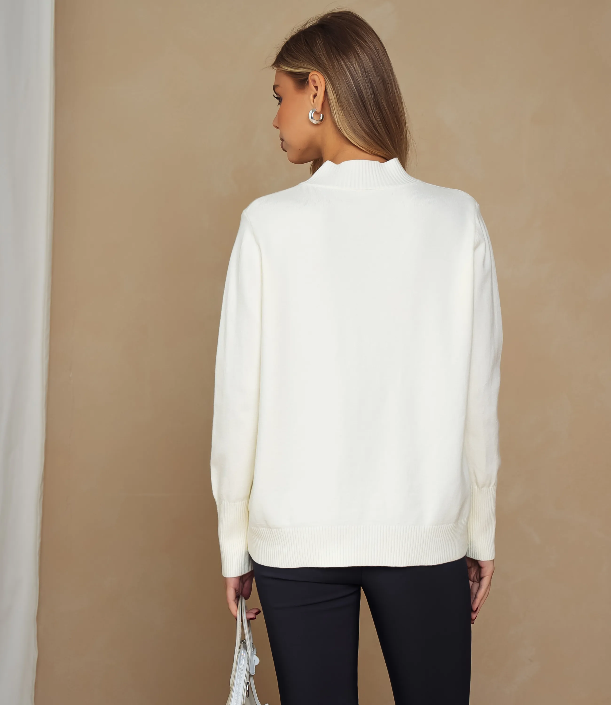 Водолазка #КТ7009 (1), кремовый - фото 3