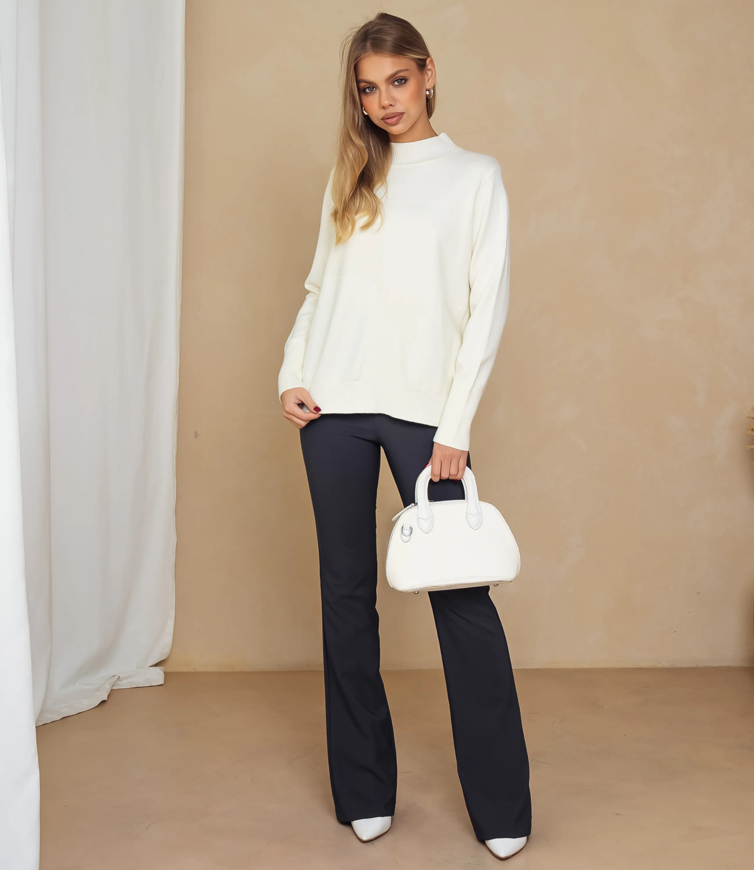 Водолазка #КТ7009 (1), кремовый - фото 4