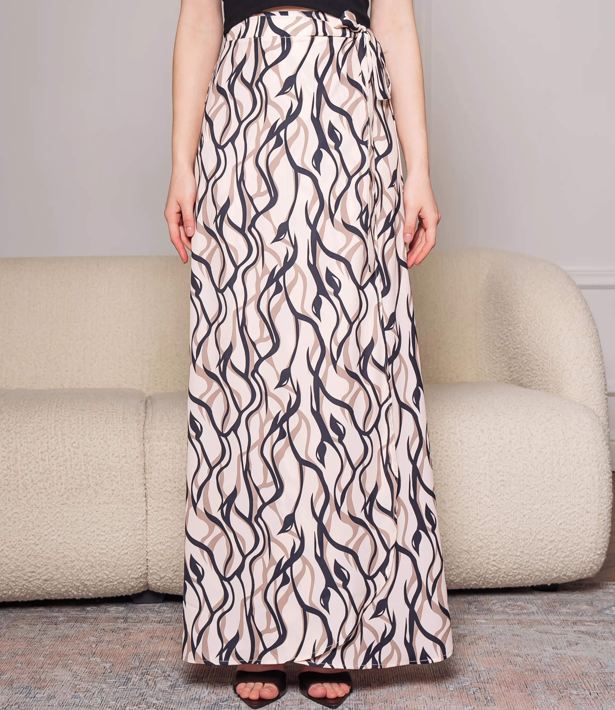 Юбка #ОКТ035011-2, бежевый - фото 2