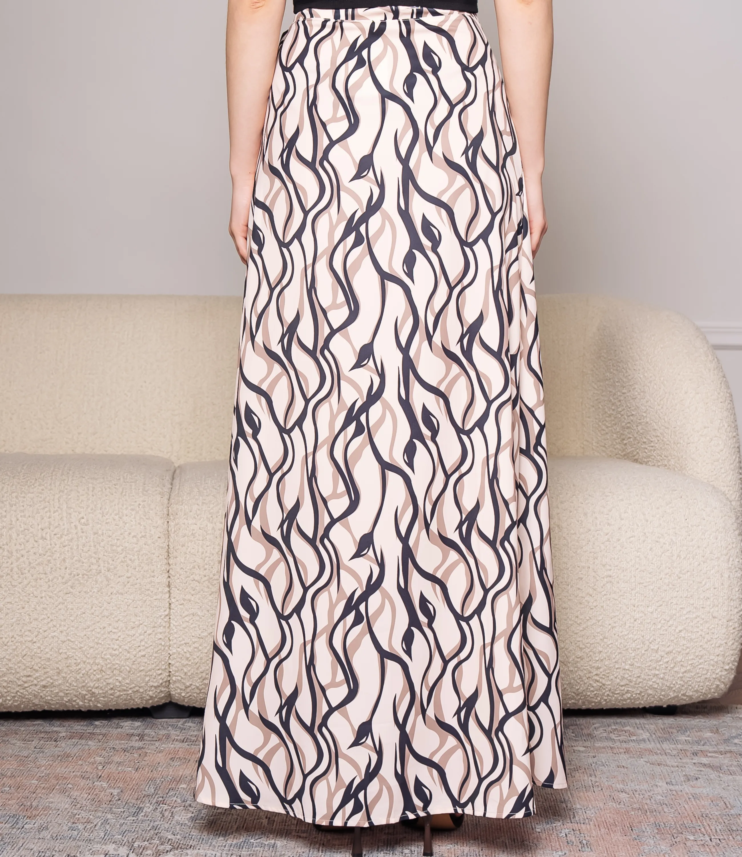 Юбка #ОКТ035011-2, бежевый - фото 4