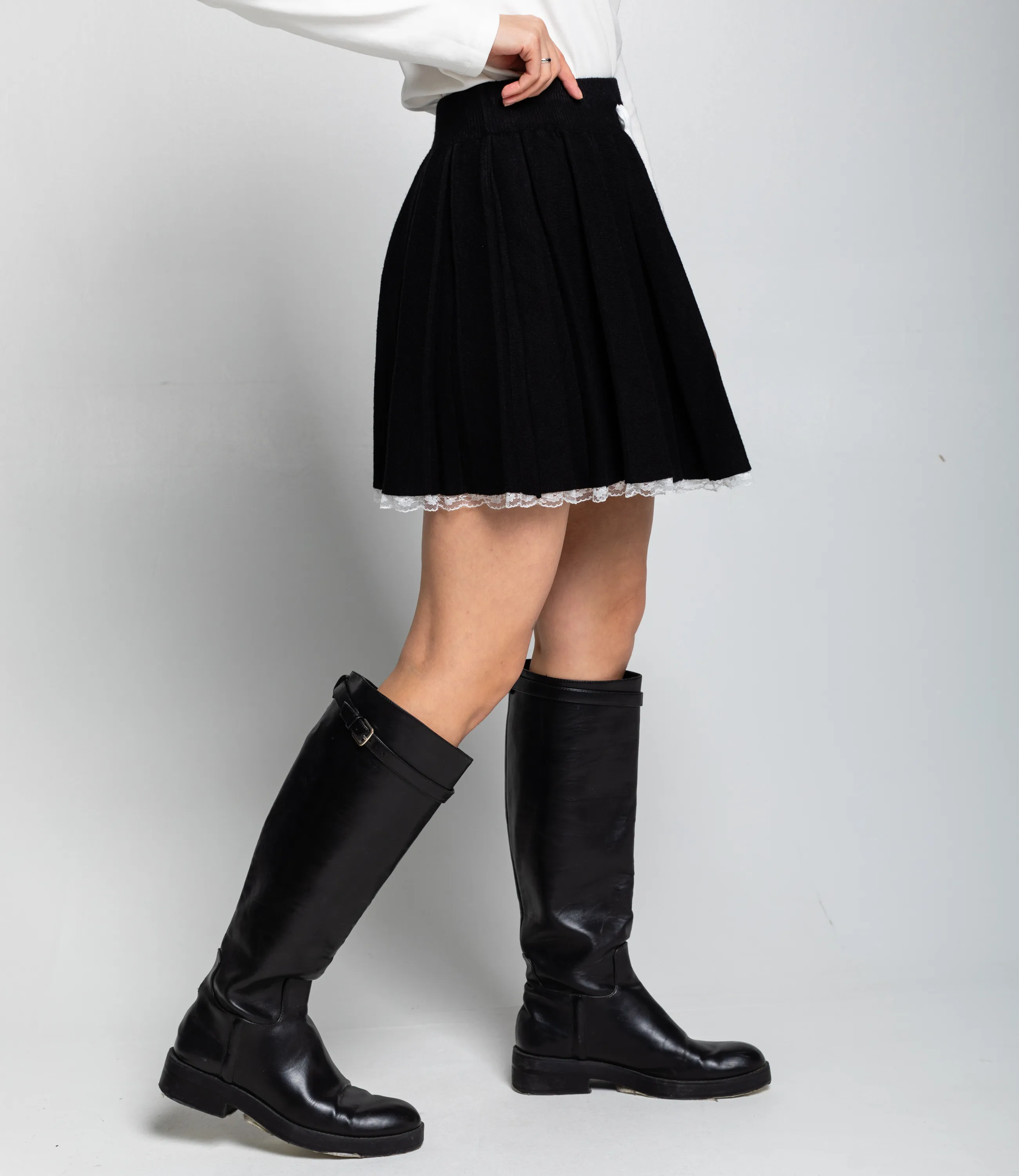 Юбка #КТ622 (4), чёрный - фото 3