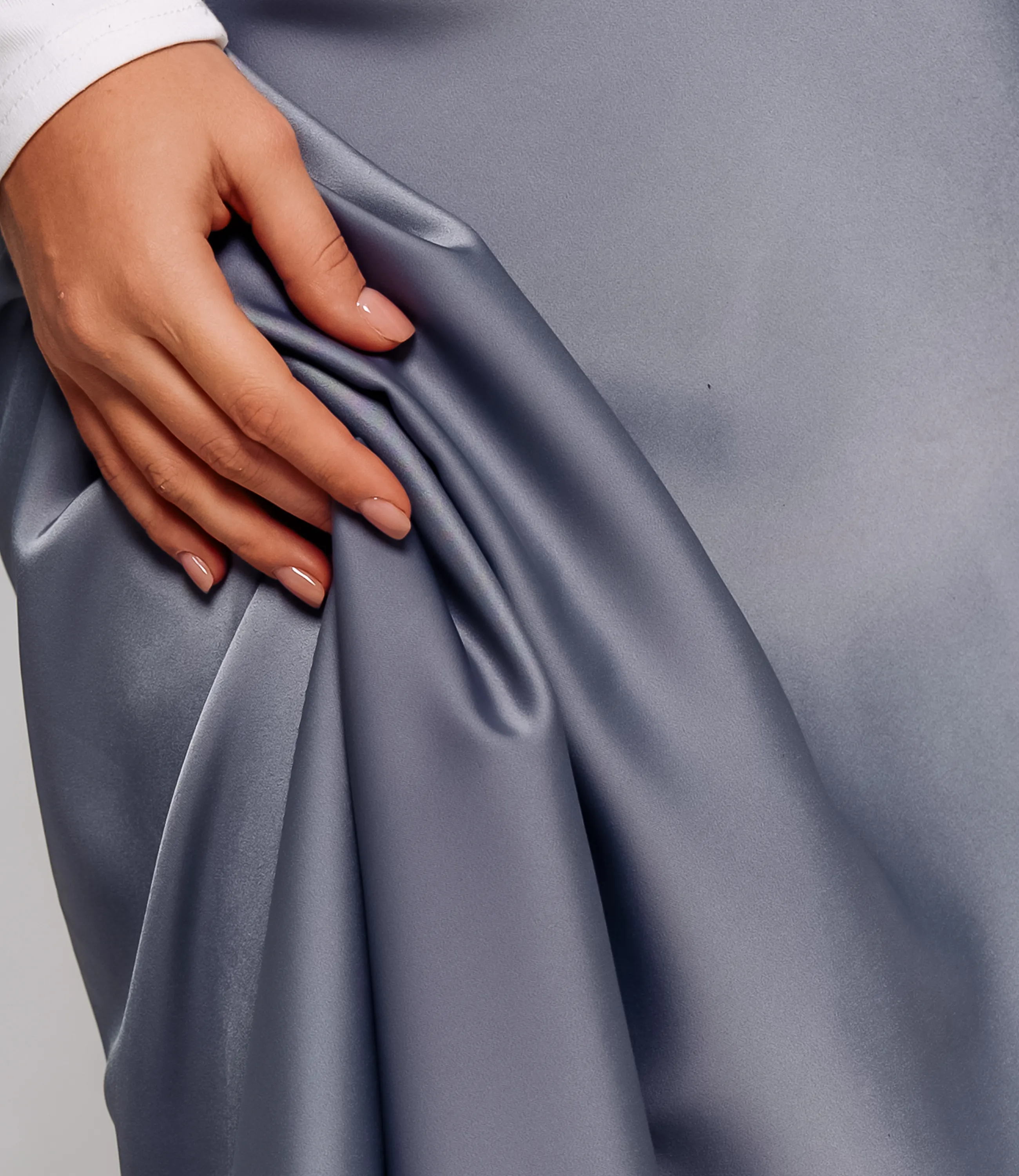 Юбка #КТ2103, серый - фото 5