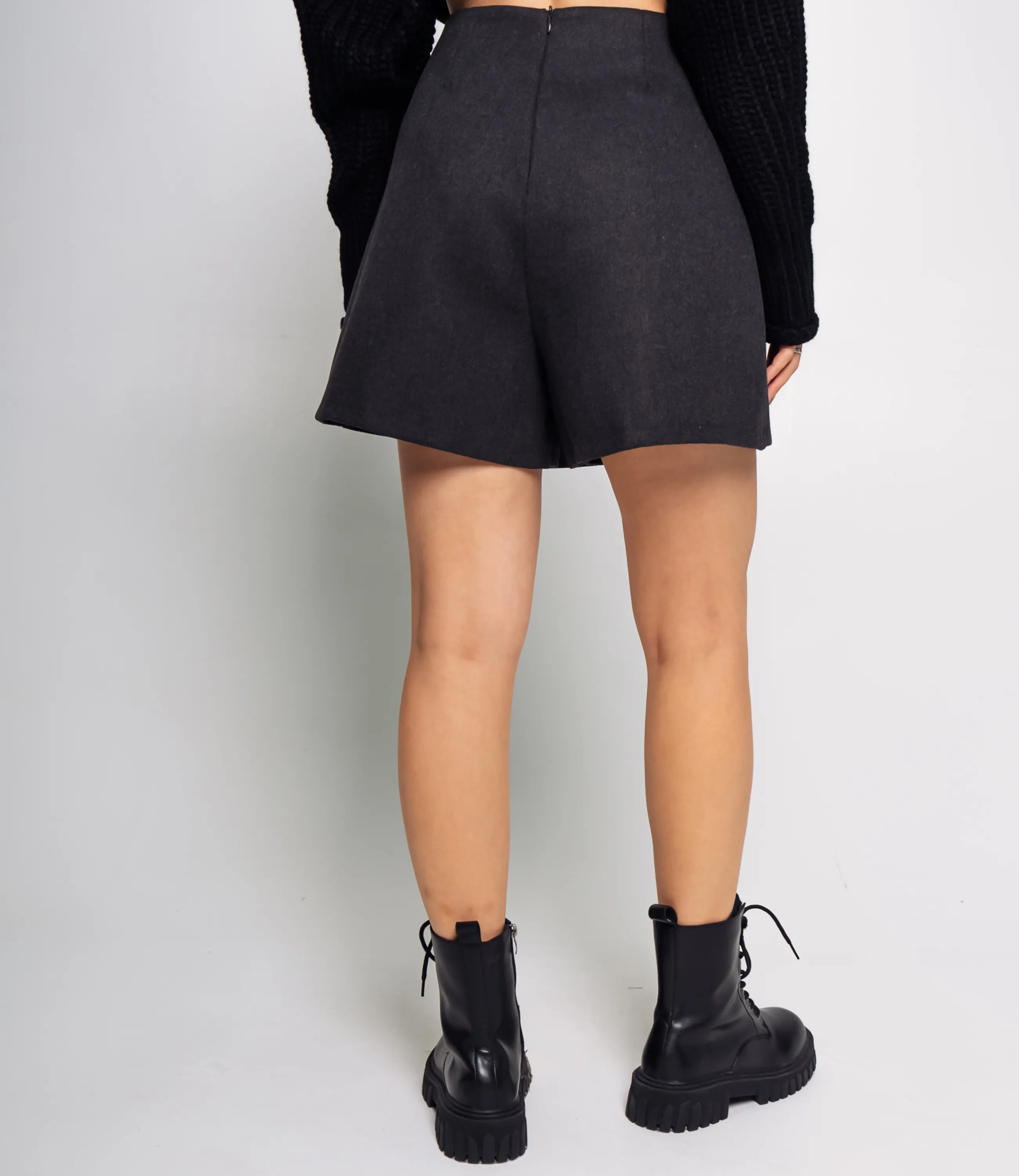 Юбка-шорты #КТ8662, графит - фото 4
