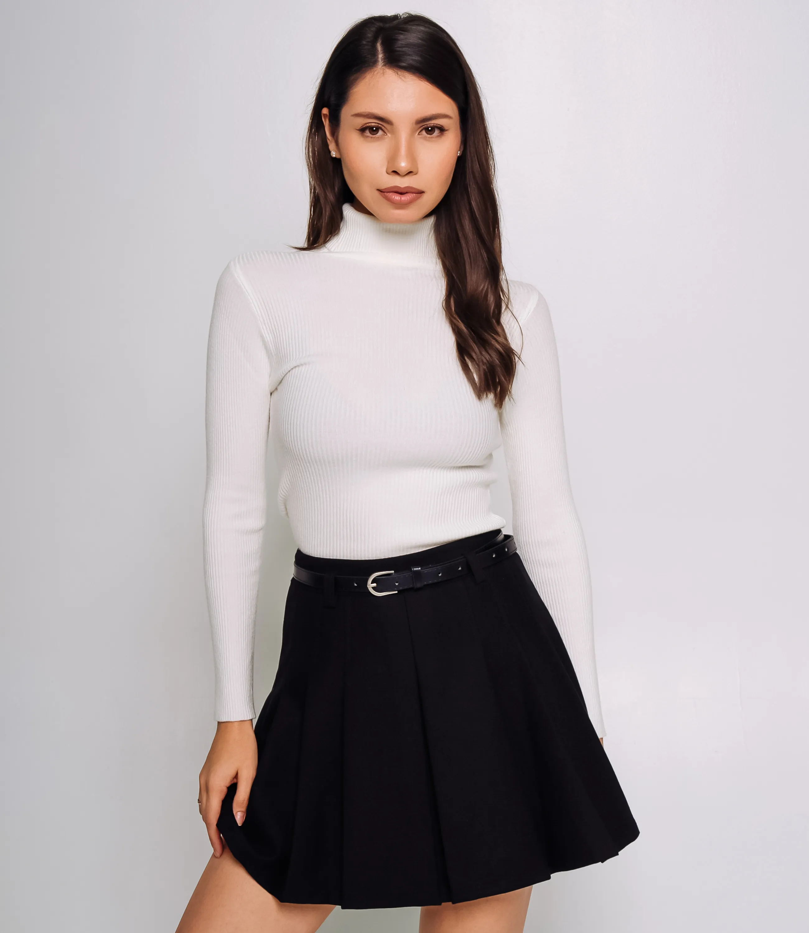 Юбка #КТ8668, чёрный - фото 1