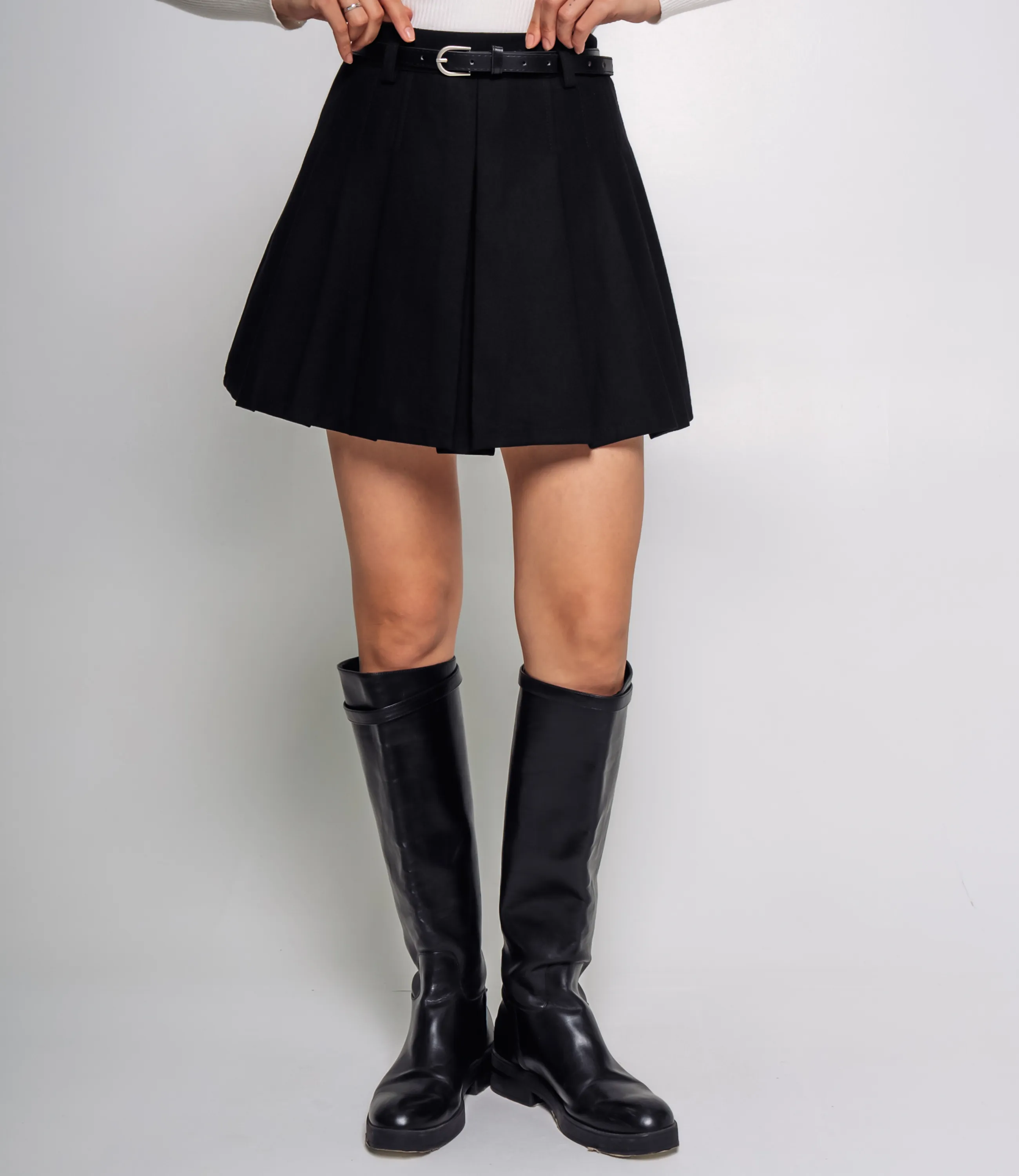 Юбка #КТ8668, чёрный - фото 2