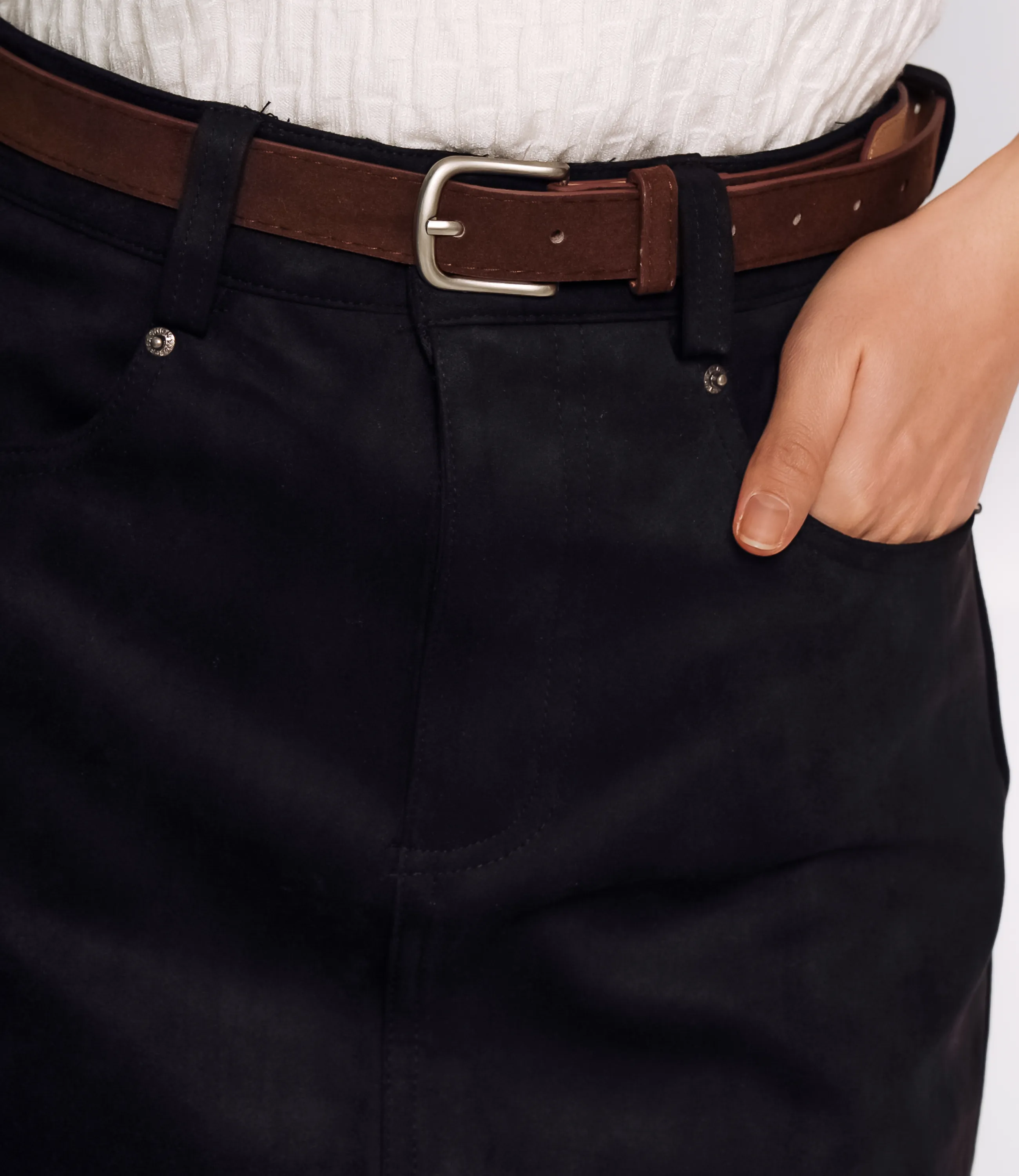 Юбка #КТ2579 (2), чёрный - фото 5