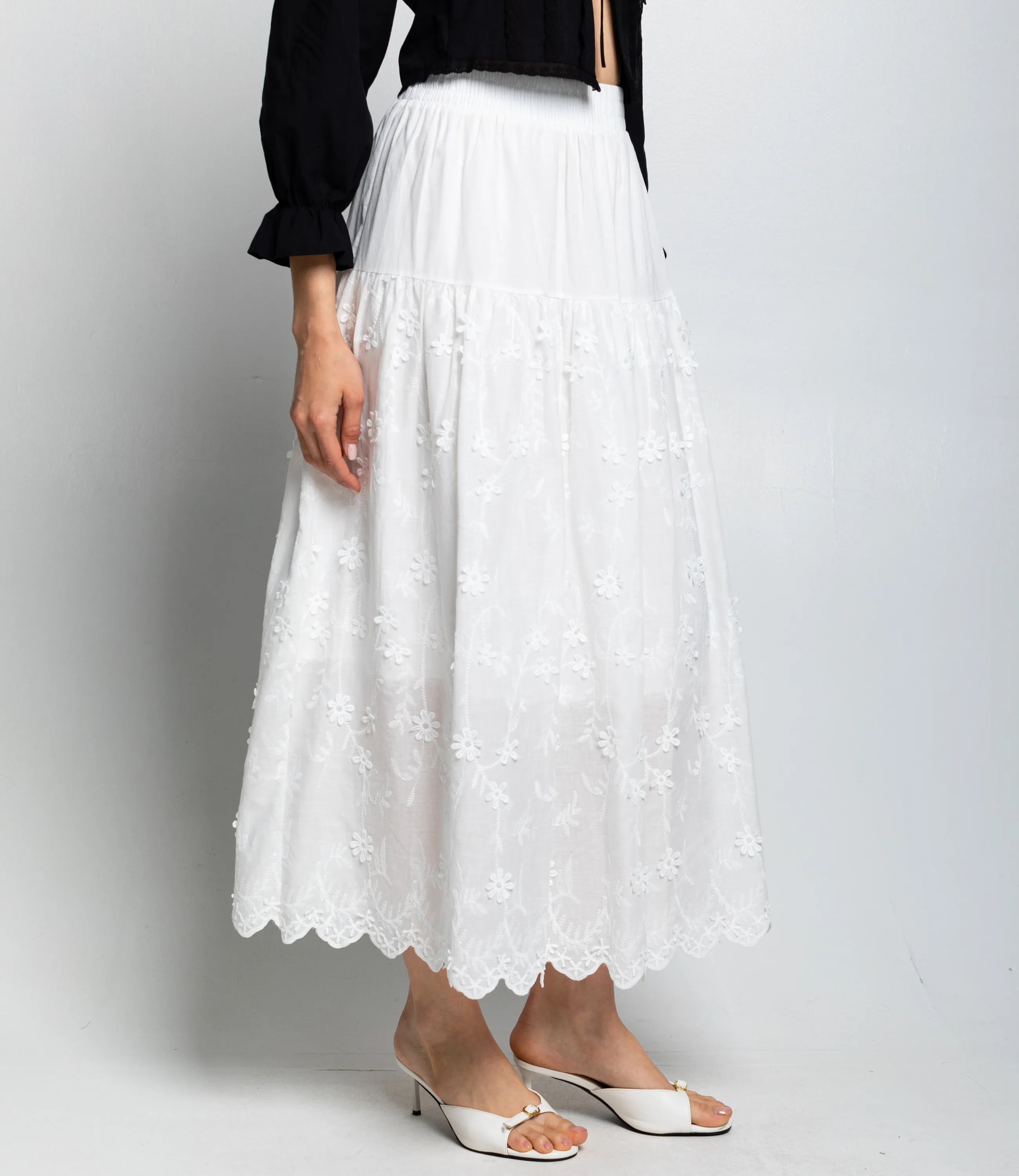 Юбка #КТ2112 (2), белый - фото 3