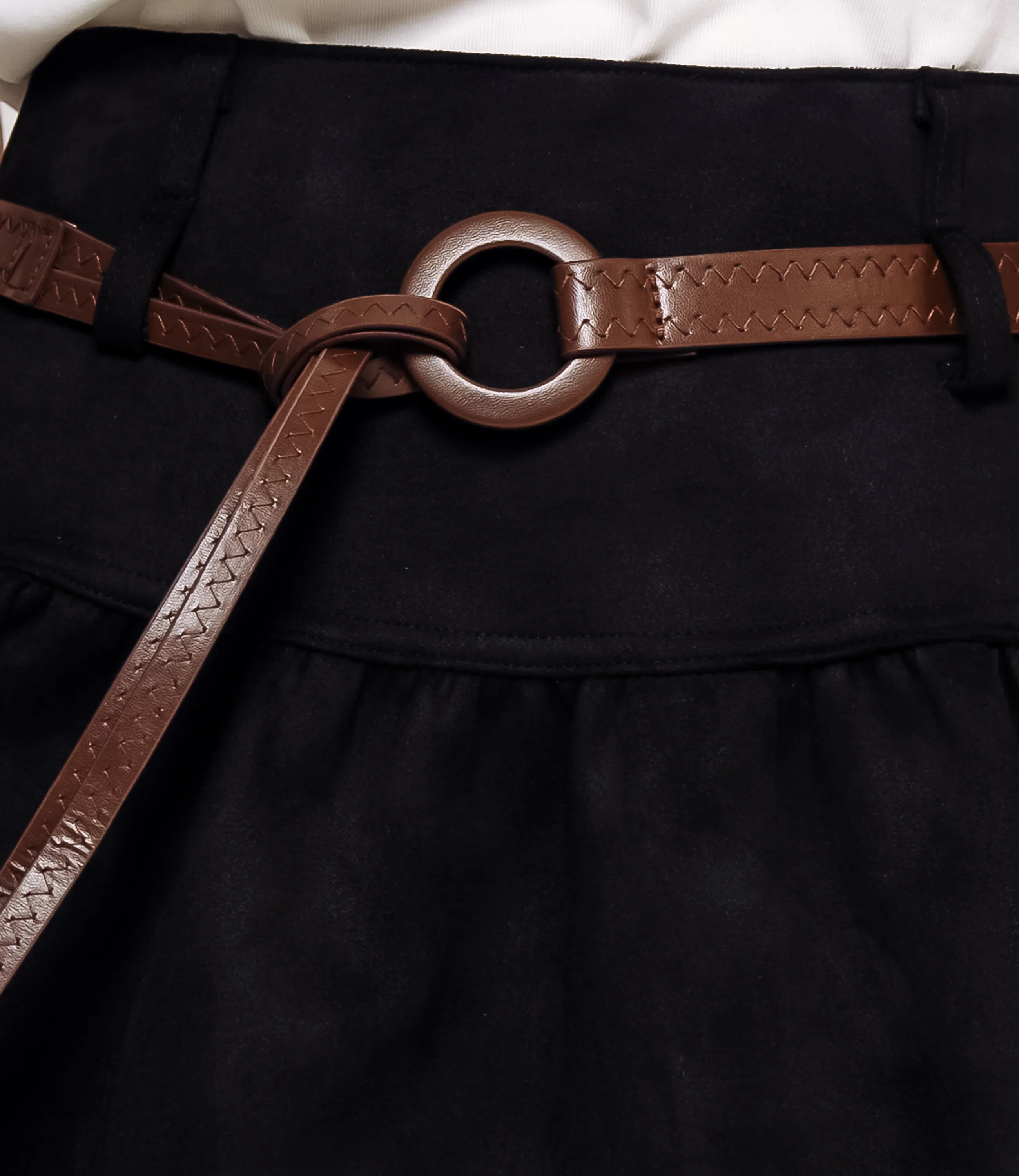 Юбка #КТ2851, чёрный - фото 5