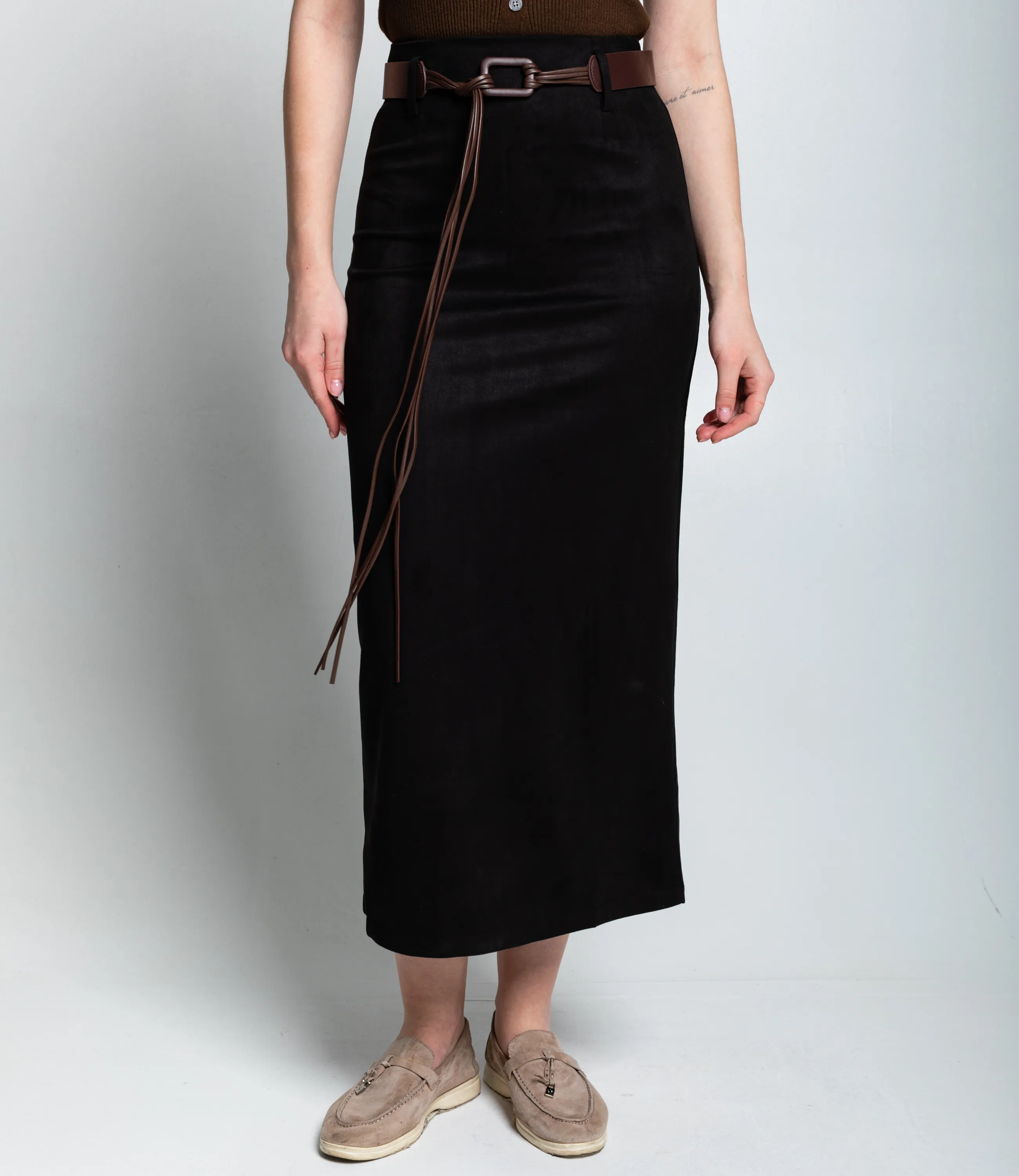 Юбка #КТ335 (1), чёрный - фото 2