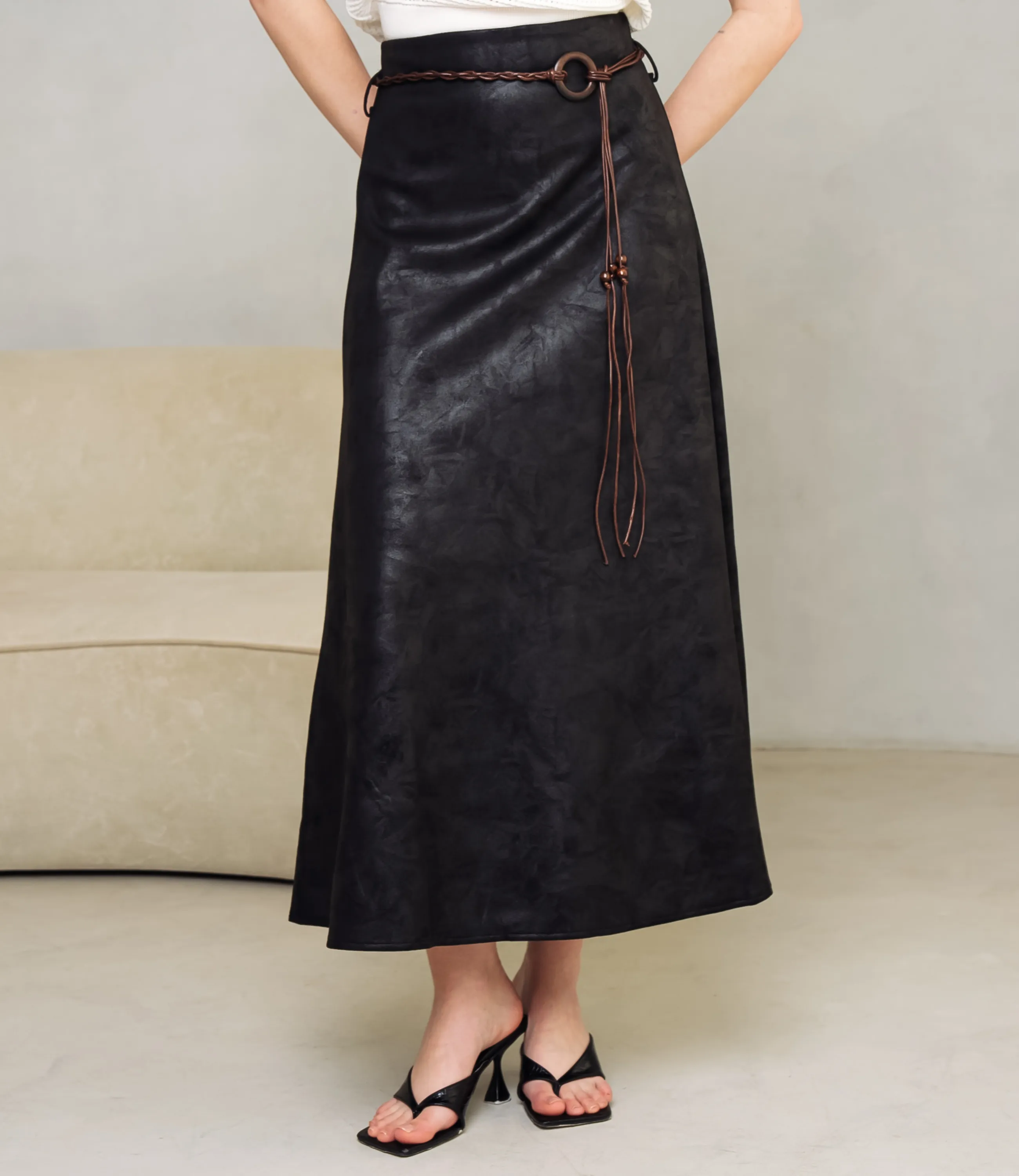 Юбка #КТ2213 (1), чёрный - фото 2