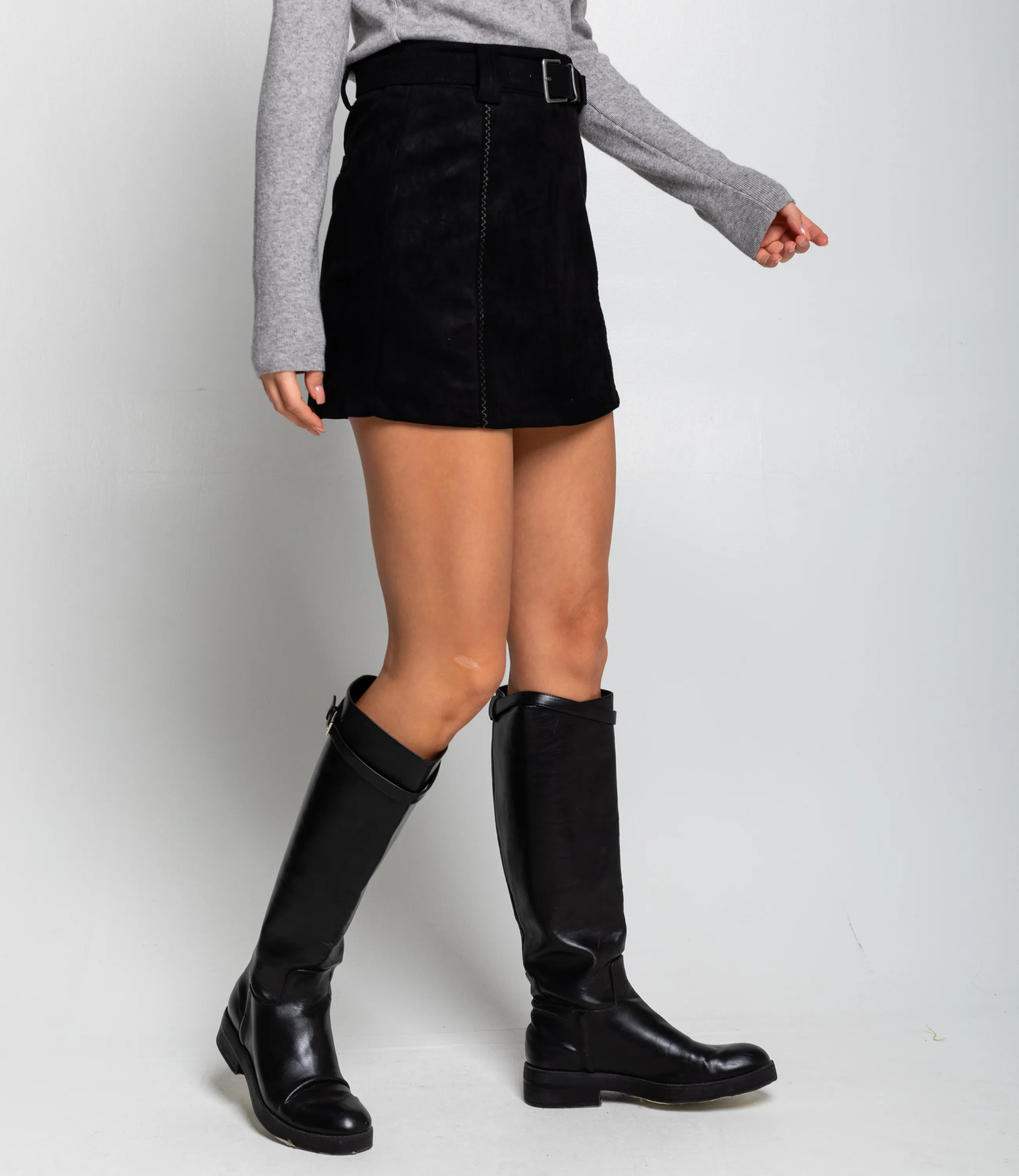 Юбка #КТ2862 (1), чёрный - фото 3