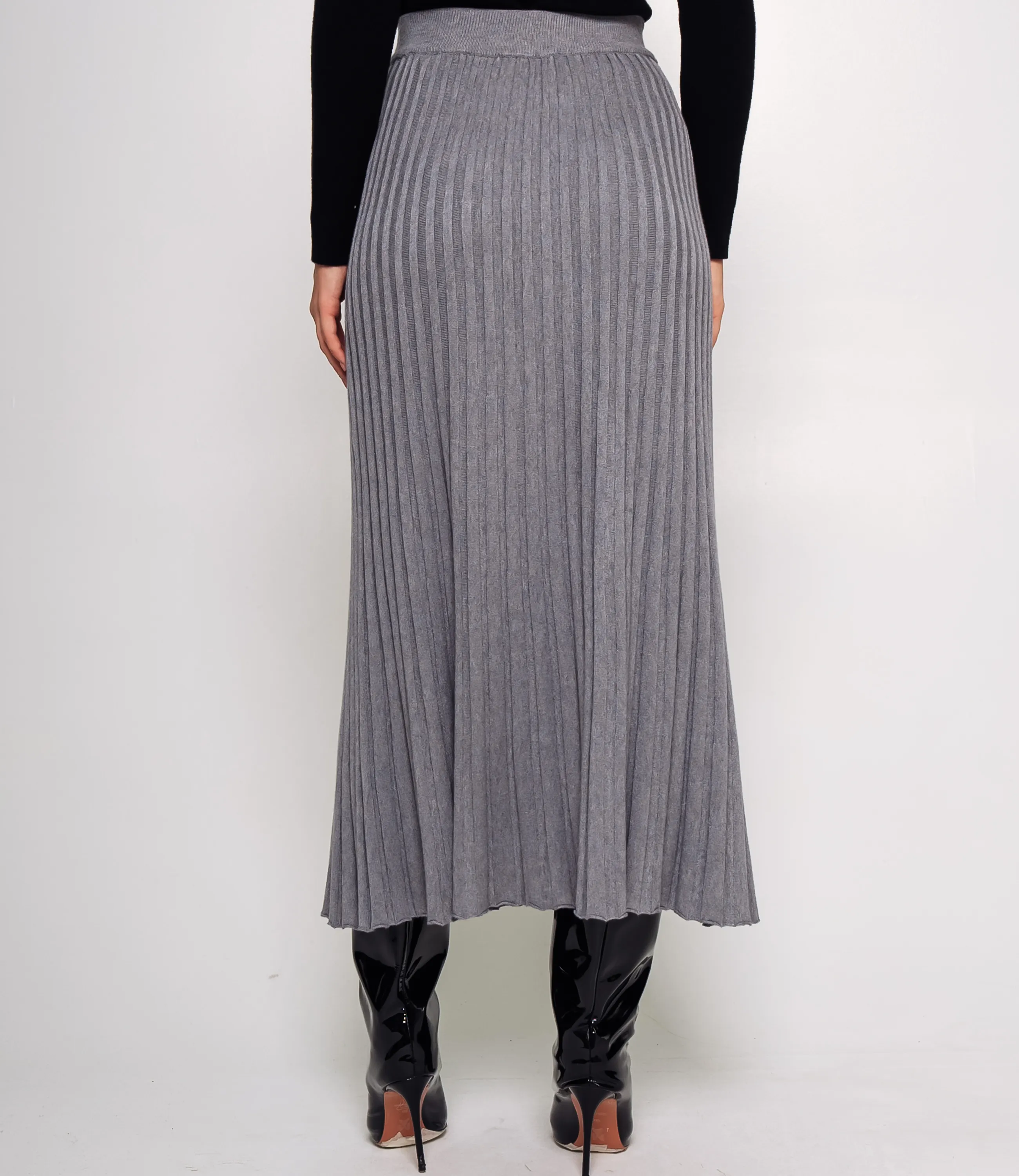 Юбка #КТ919 (5), серый - фото 4