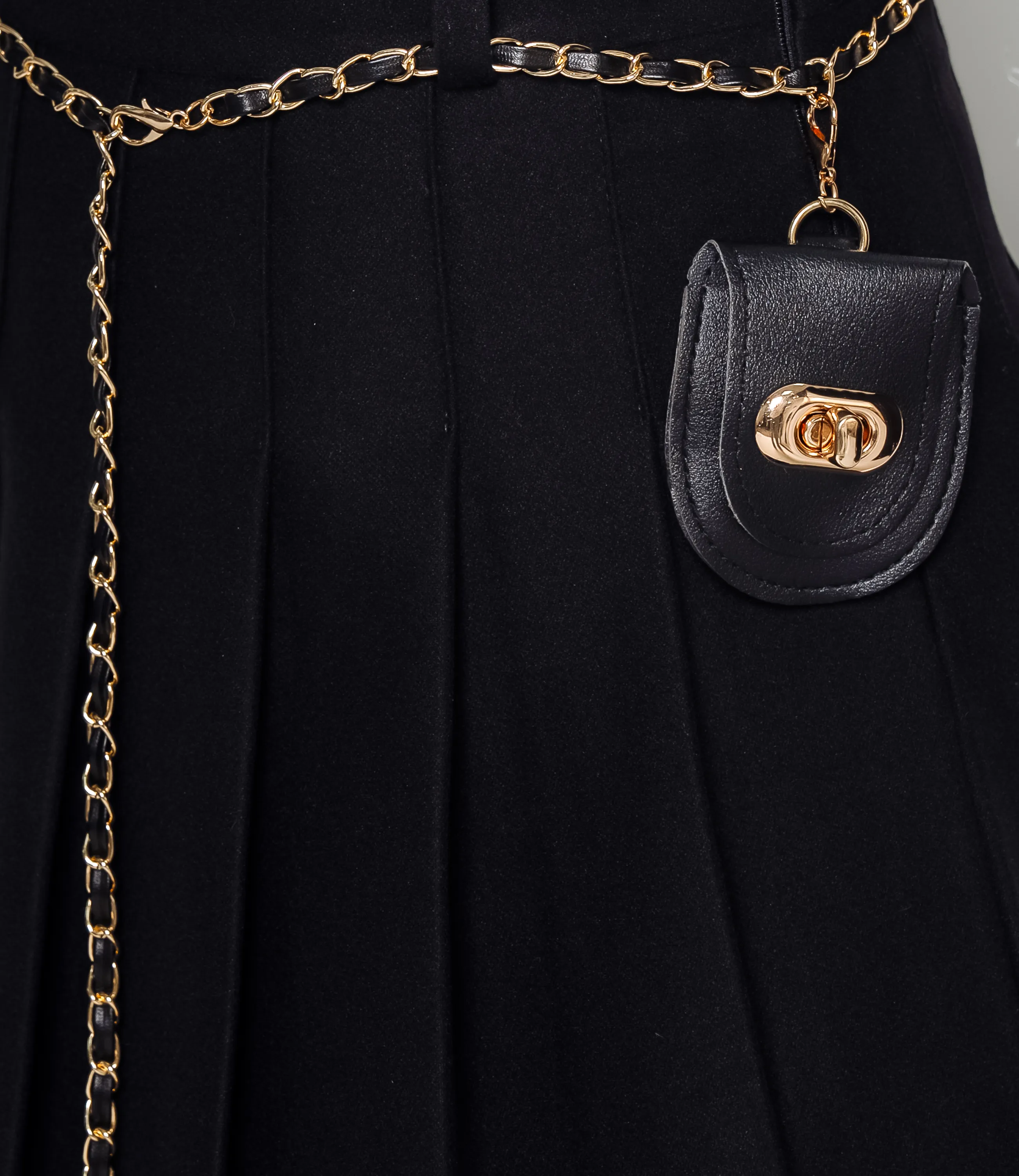 Юбка #КТ1802 (2), чёрный - фото 5