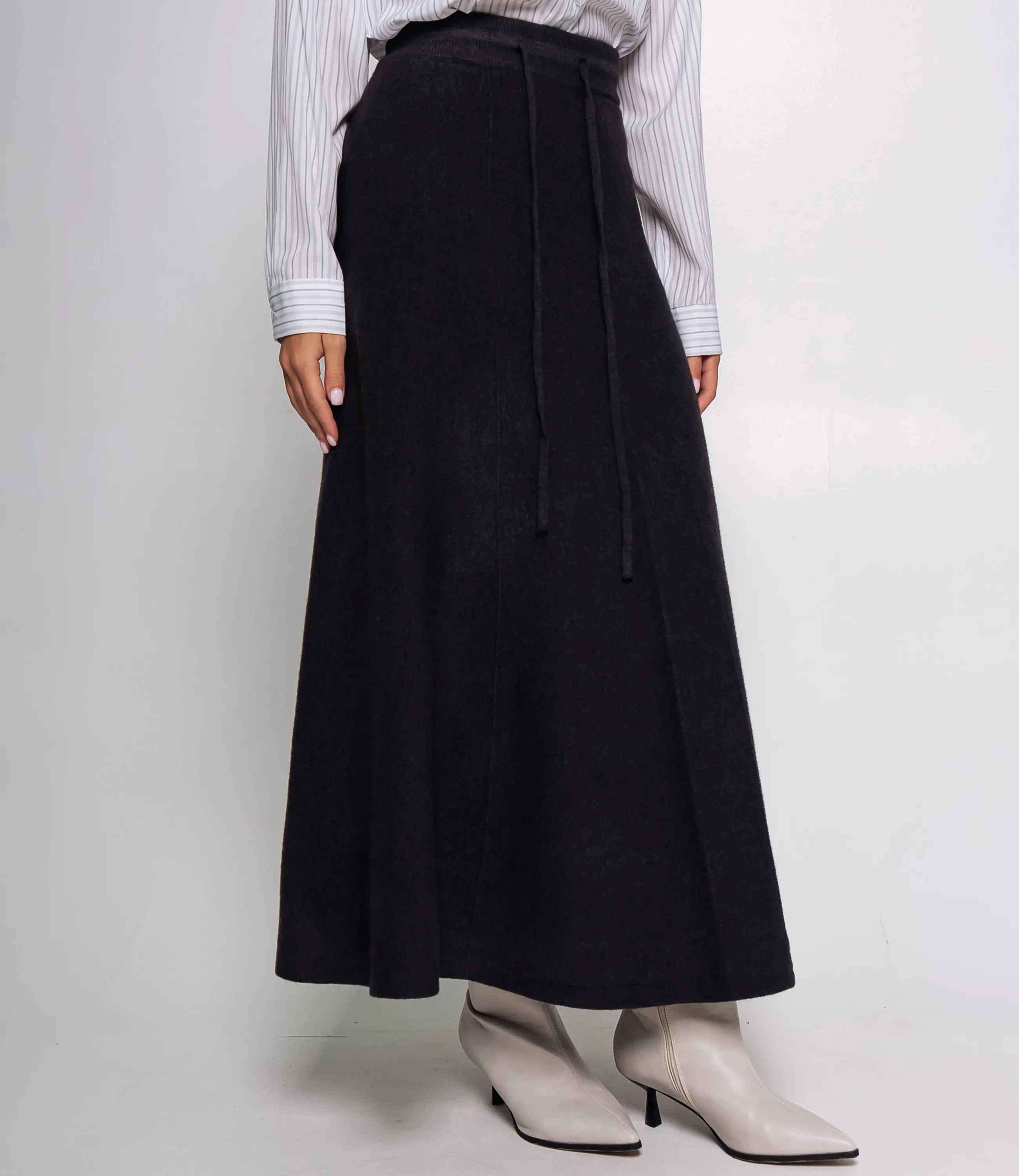 Юбка #КТ6071, графит - фото 3