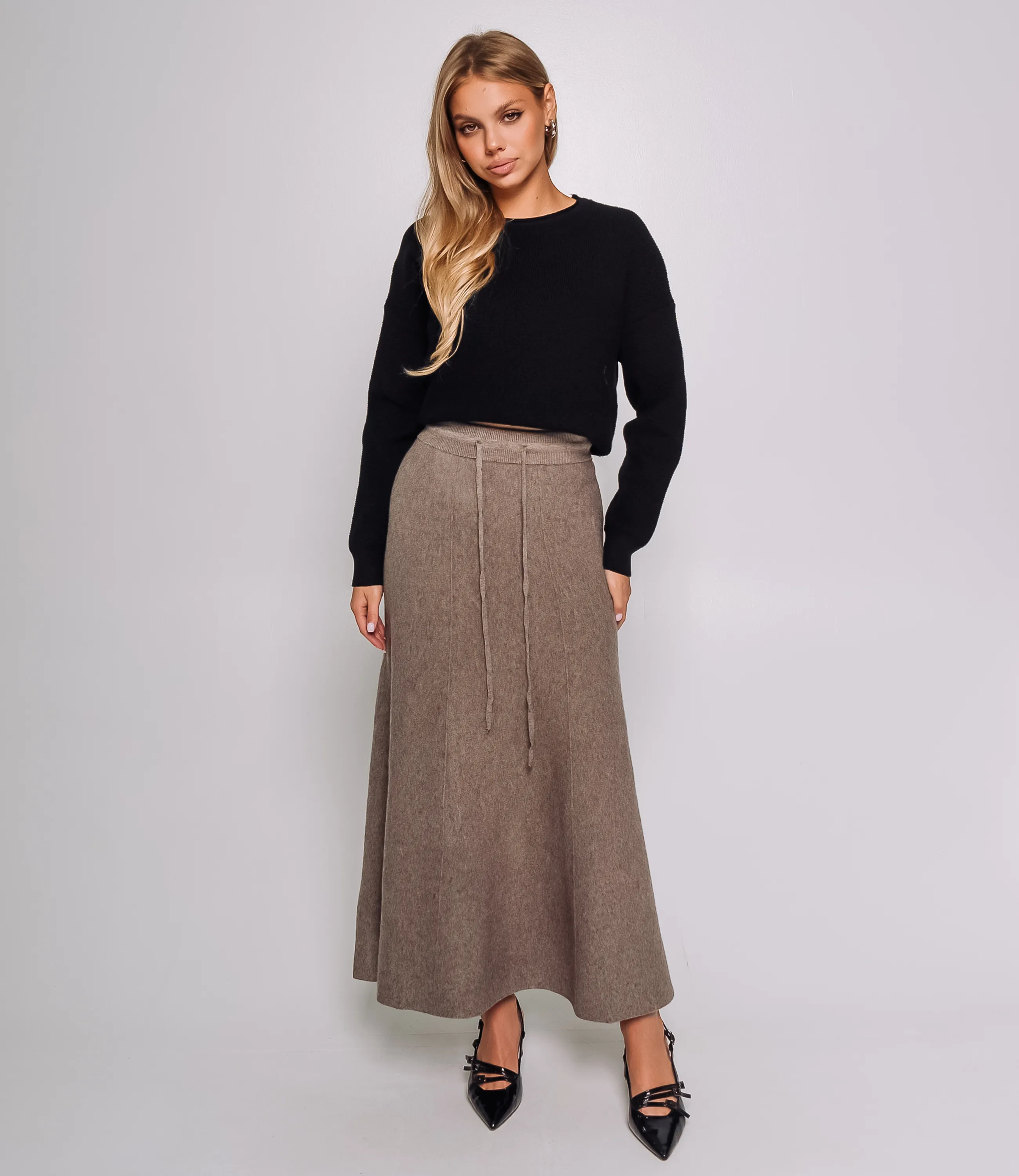 Юбка #КТ6071, капучино - фото 1