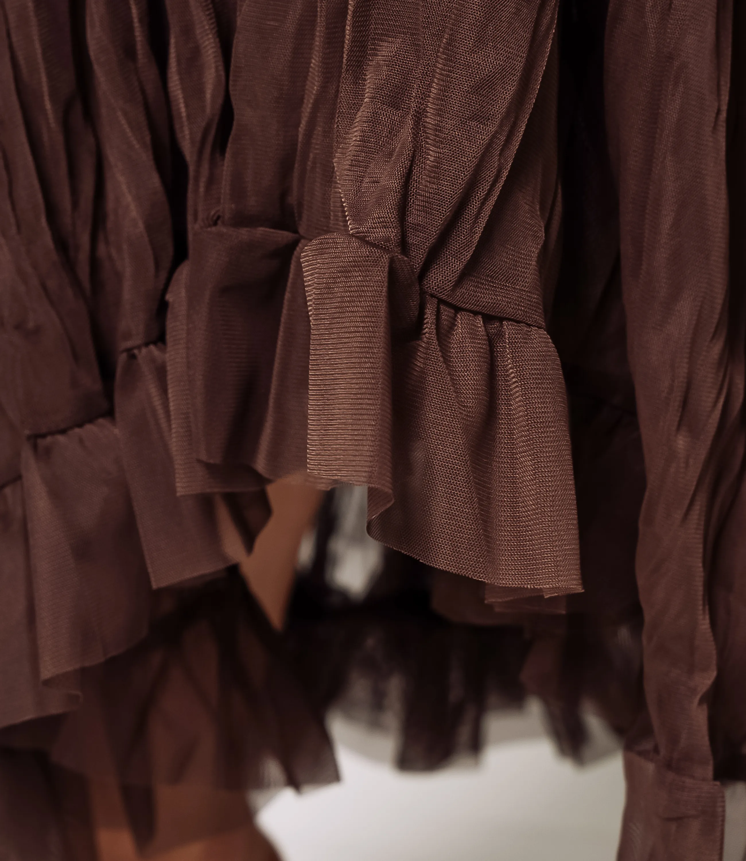 Юбка #КТ915 (4), шоколадный - фото 5