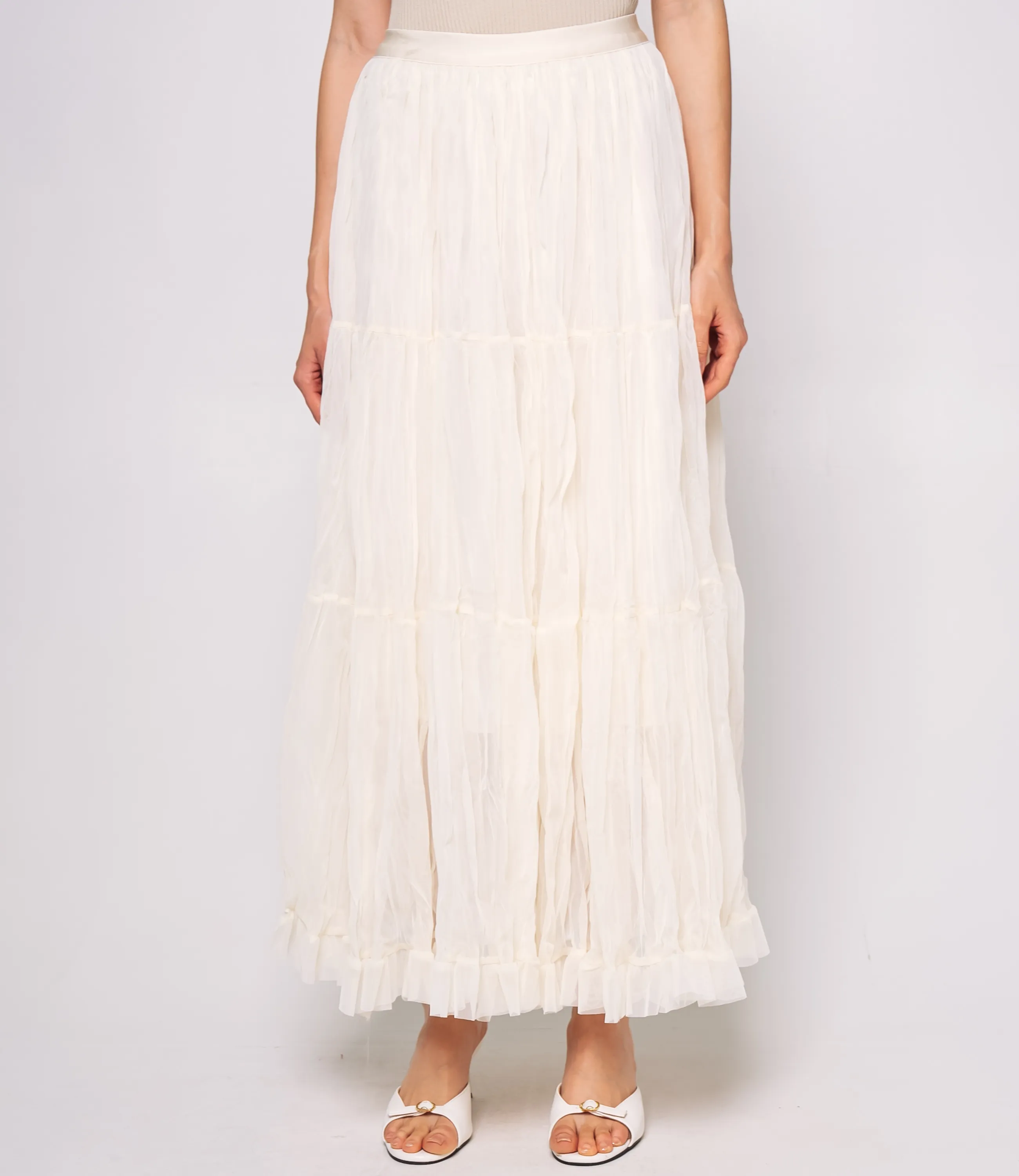 Юбка #КТ915 (4), кремовый - фото 2