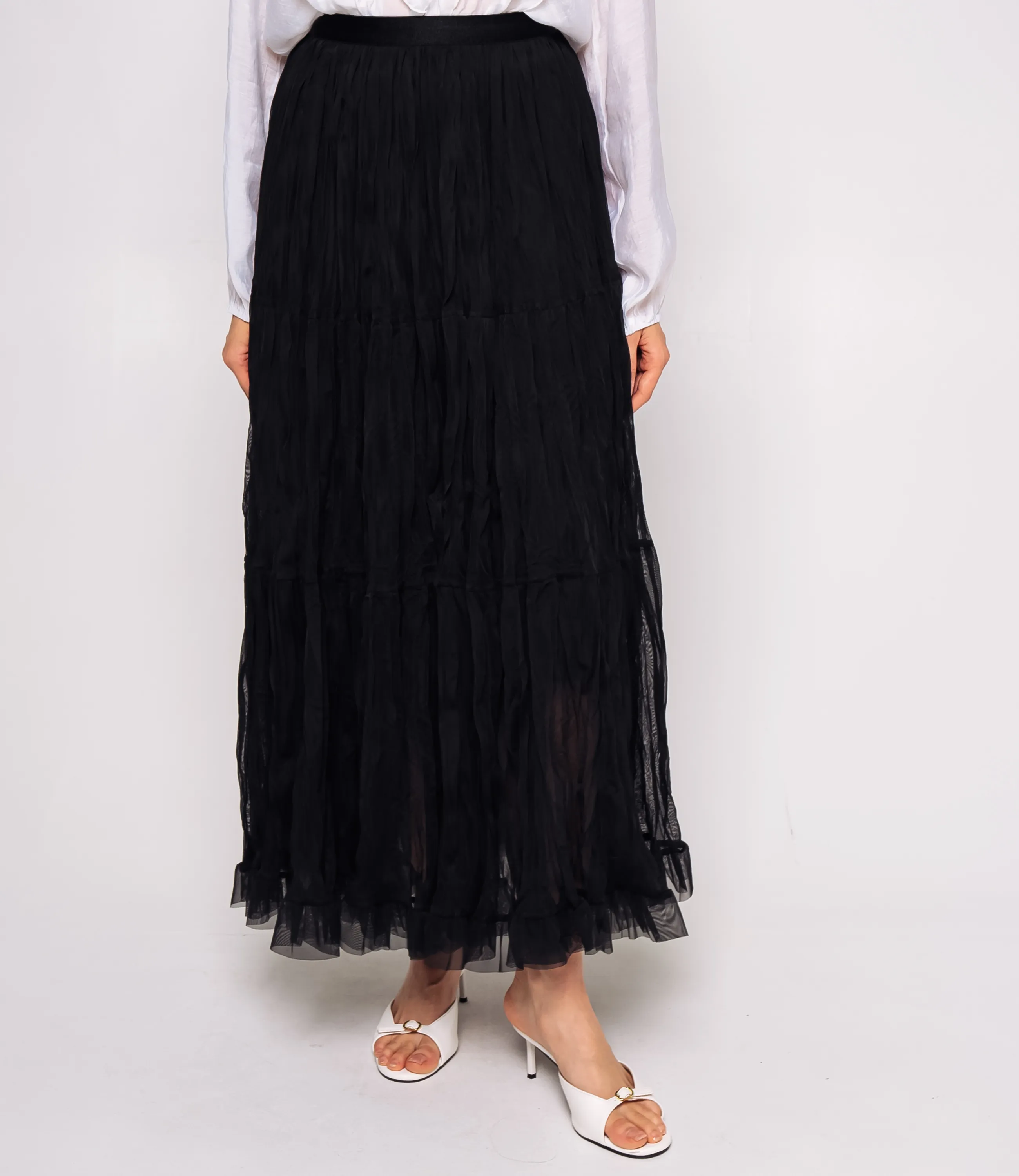 Юбка #КТ915 (4), чёрный - фото 2