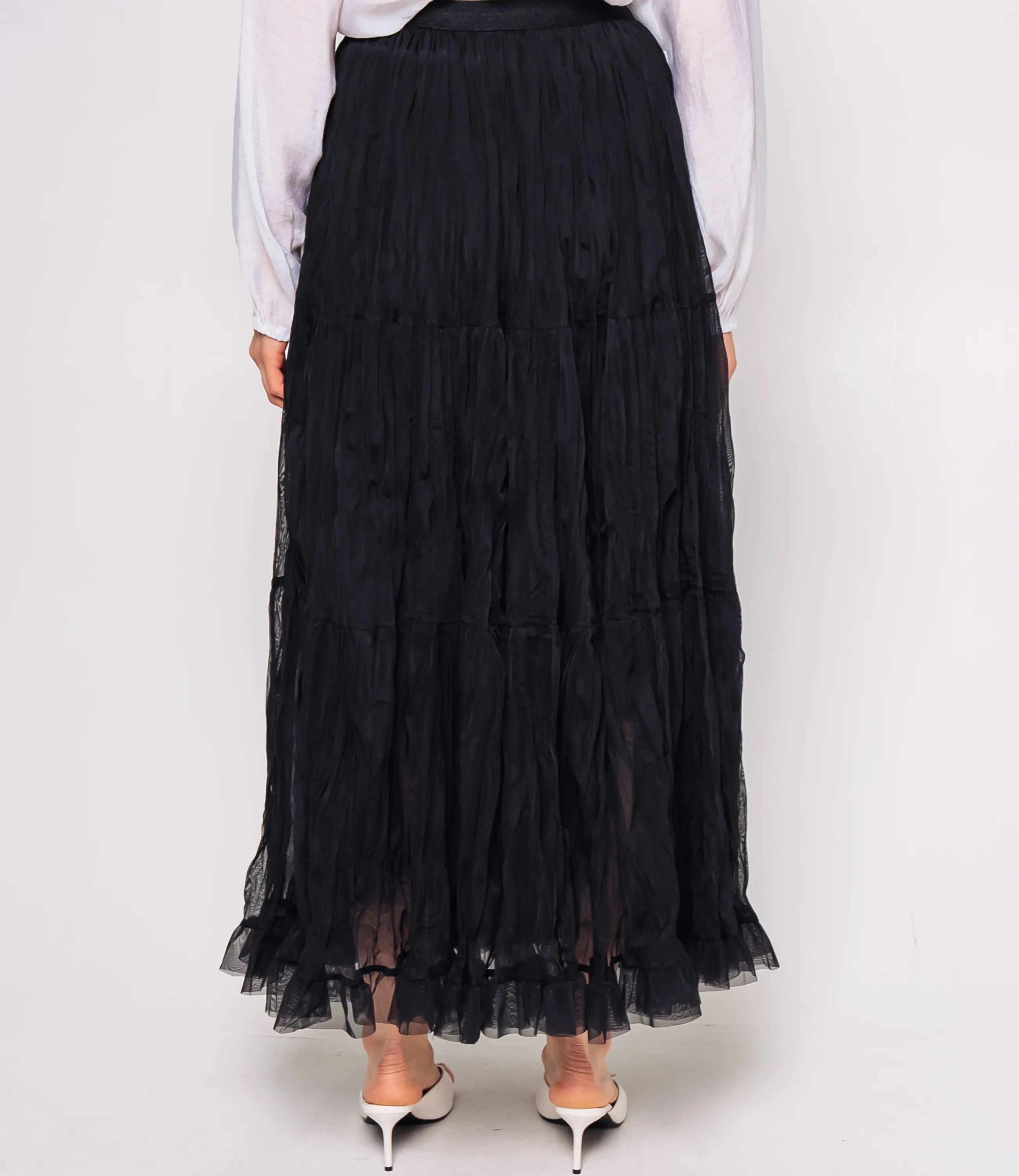 Юбка #КТ915 (4), чёрный - фото 4