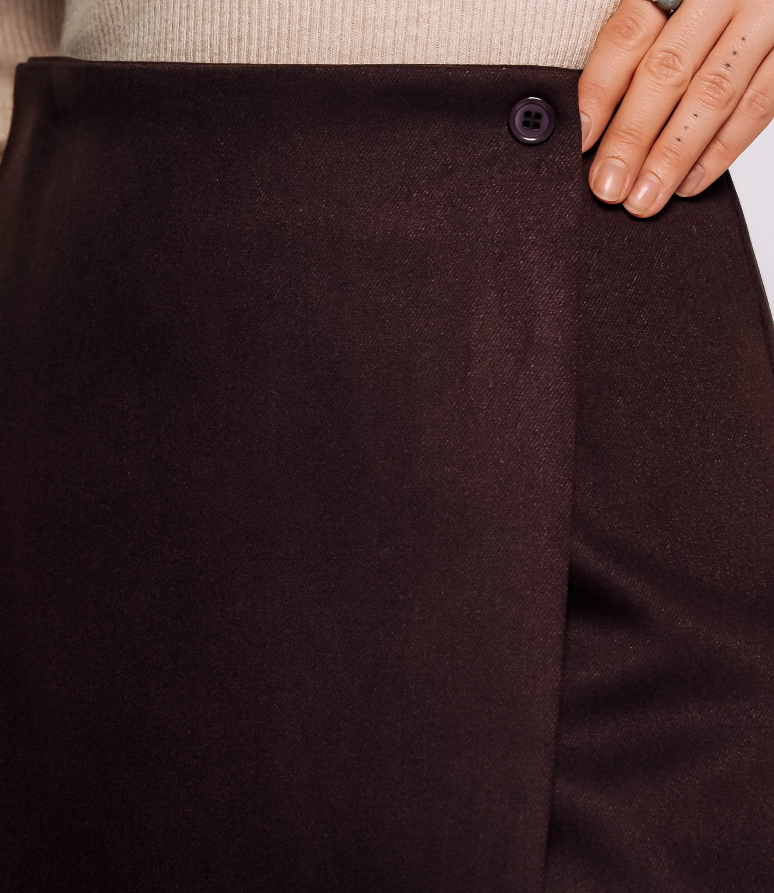 Юбка #КТ8662 (1), шоколадный - фото 5